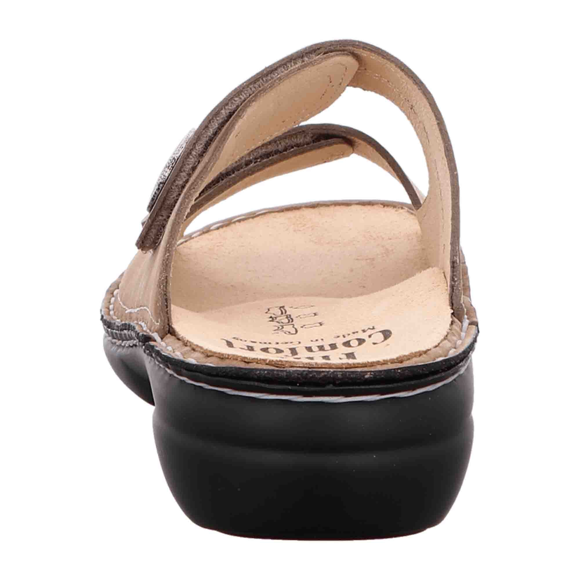 Finn Comfort Women's Comfort Slides, Beige - Stylish & Durable Sandals