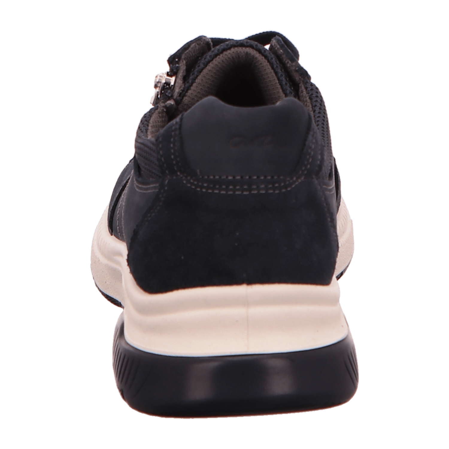 ARA MARCO Men's Suede Sneakers in Blue with Pull-On Closure and Plain Toe