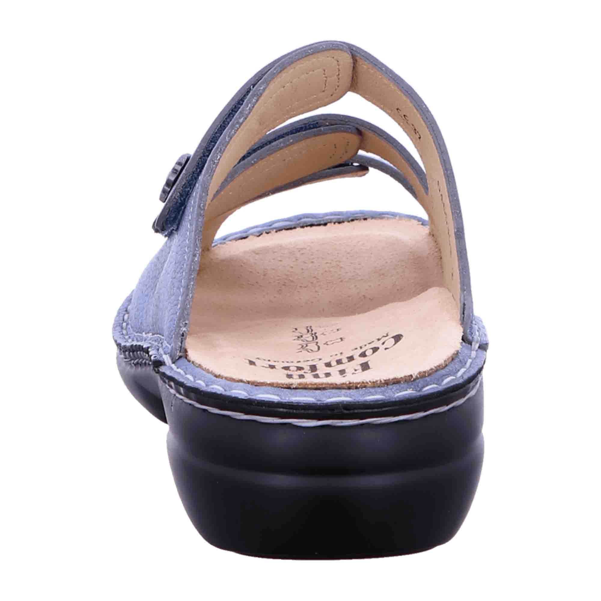 Finn Comfort Menorca-S C Women's Blue Sandals - Stylish & Durable