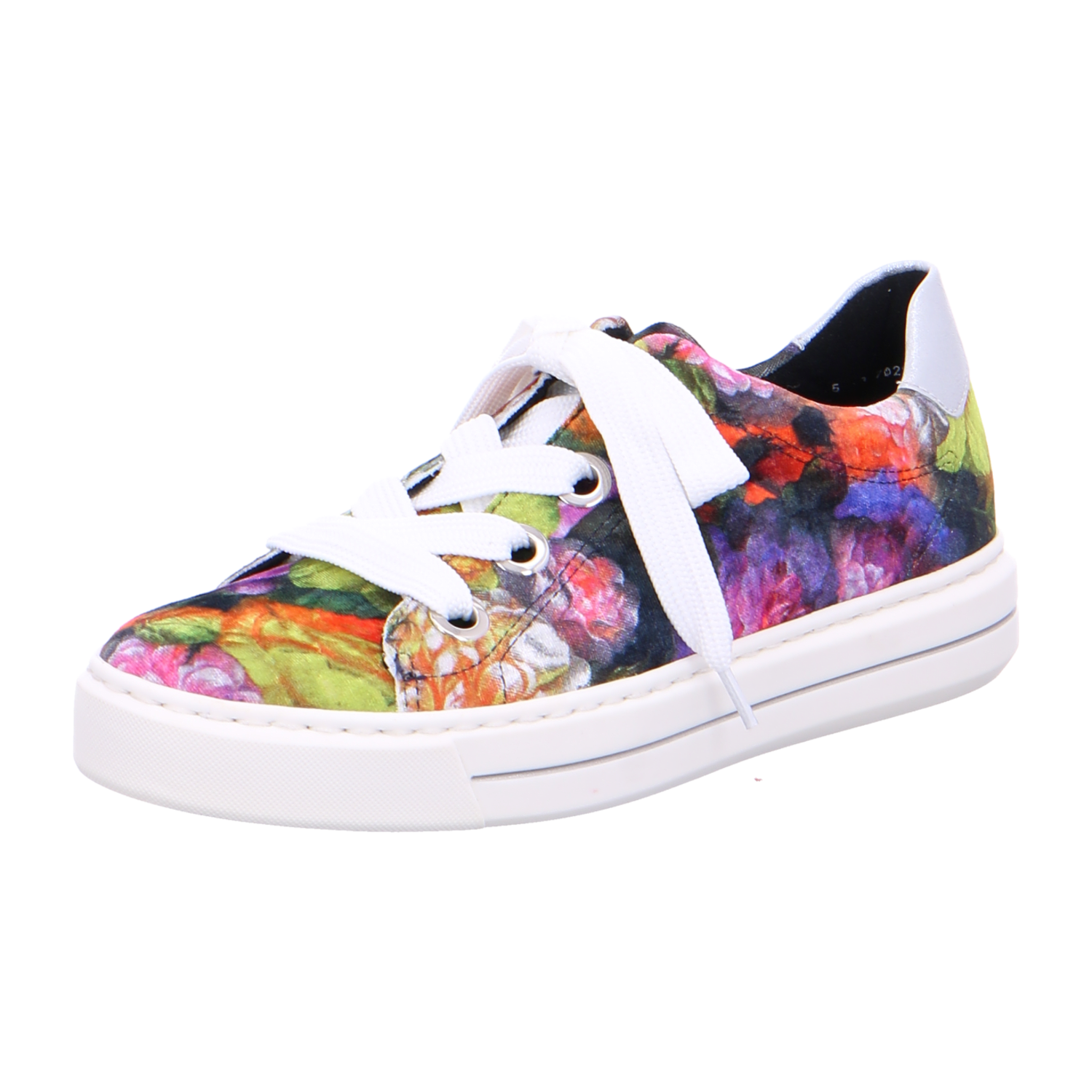 ARA COURTYARD Women's Low-Top Sneakers Lace-Up Shoes Colorful Cotton Synthetic Cold Weather Lined