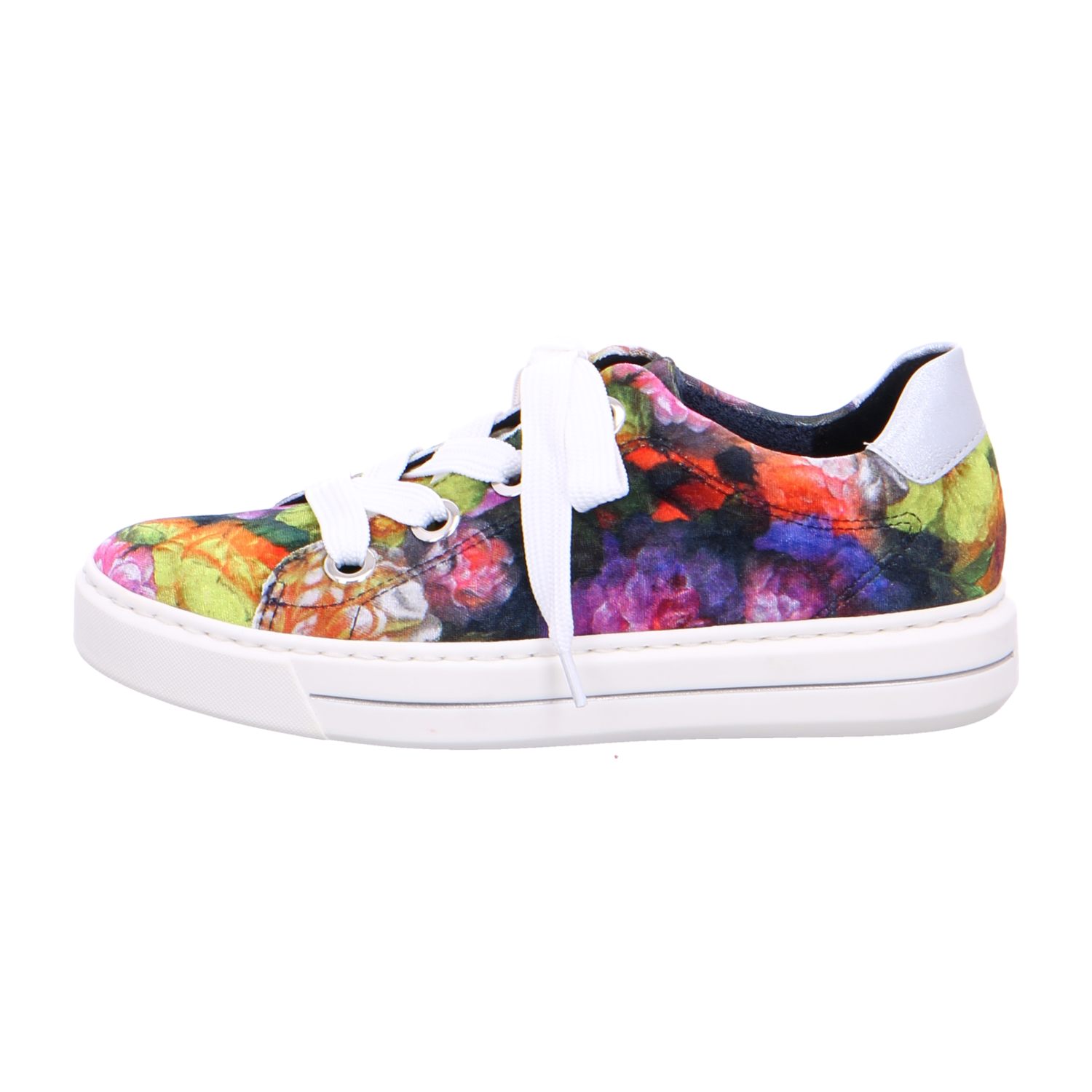 ARA COURTYARD Women's Low-Top Sneakers Lace-Up Shoes Colorful Cotton Synthetic Cold Weather Lined