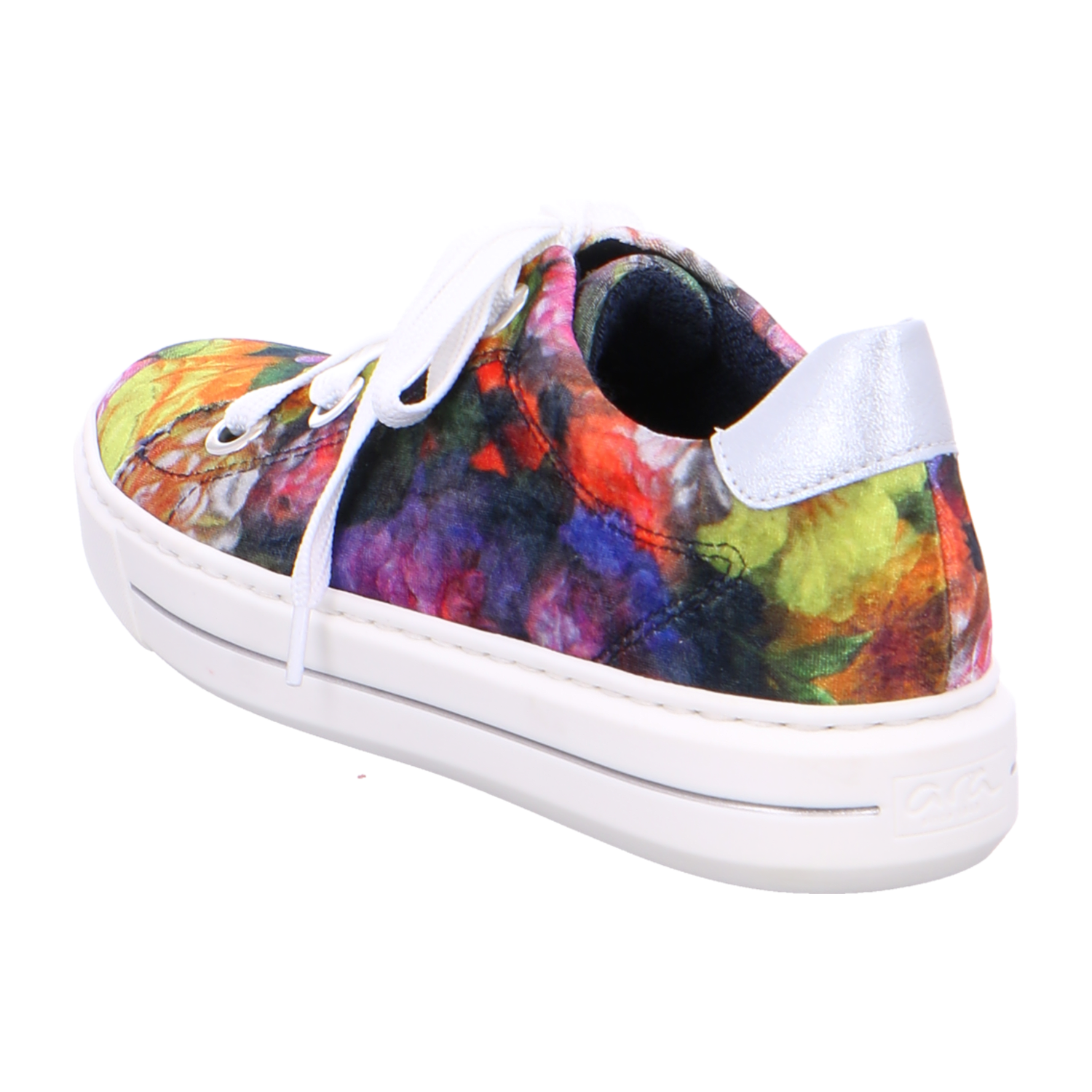 ARA COURTYARD Women's Low-Top Sneakers Lace-Up Shoes Colorful Cotton Synthetic Cold Weather Lined