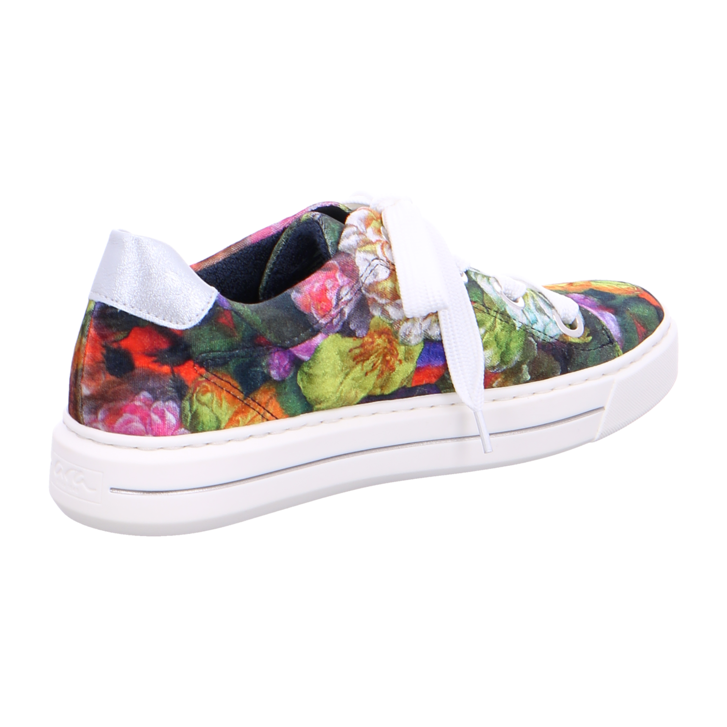 ARA COURTYARD Women's Low-Top Sneakers Lace-Up Shoes Colorful Cotton Synthetic Cold Weather Lined