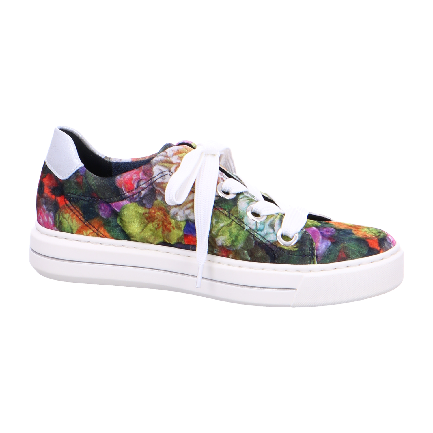 ARA COURTYARD Women's Low-Top Sneakers Lace-Up Shoes Colorful Cotton Synthetic Cold Weather Lined