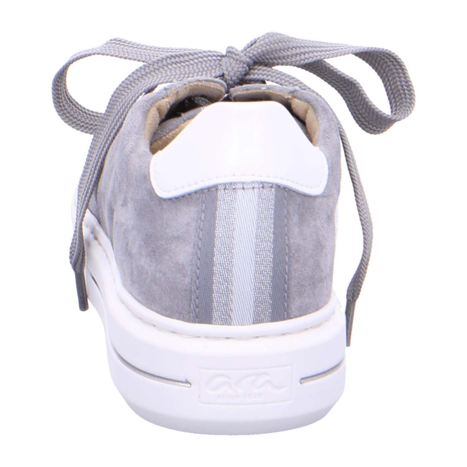 ARA COURTYARD C Women's Suede Sneakers with Lace-Up Closure in Grey
