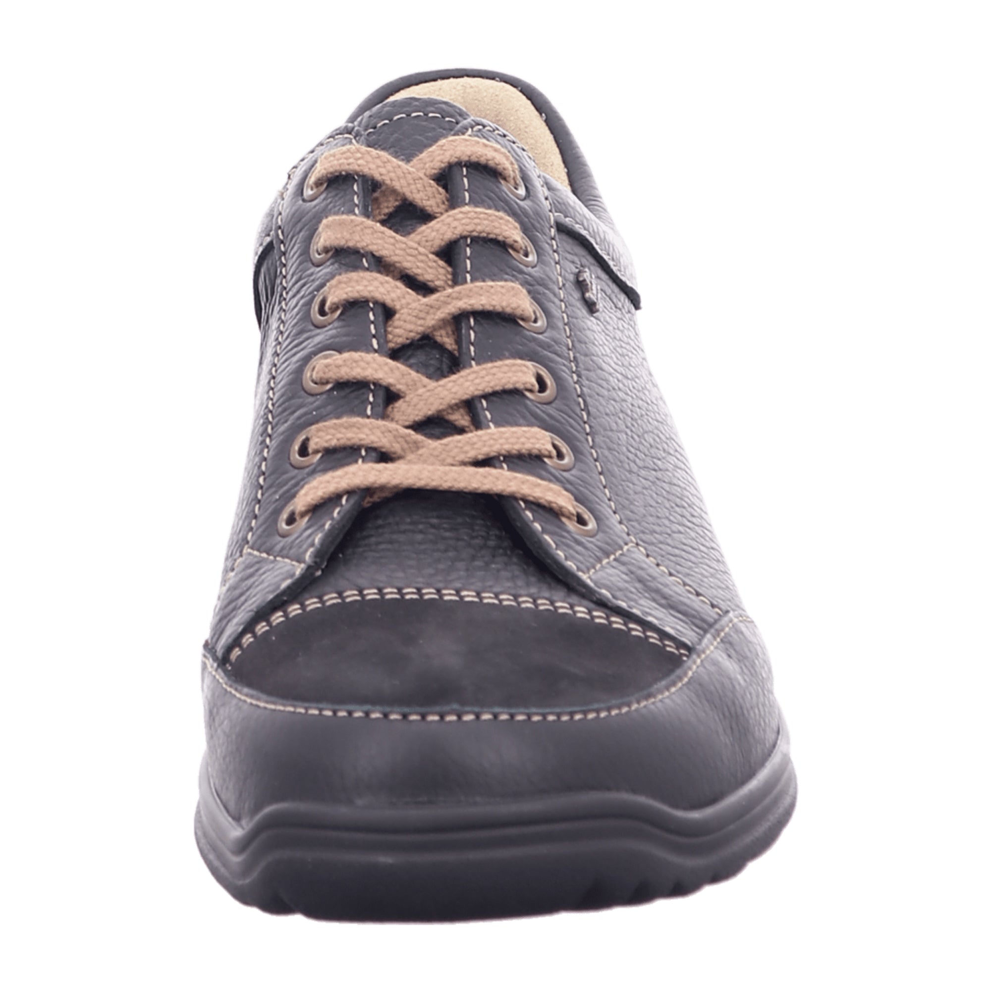 Finn Comfort Men’s Black Comfort Lace-Up Shoes | Stylish & Durable