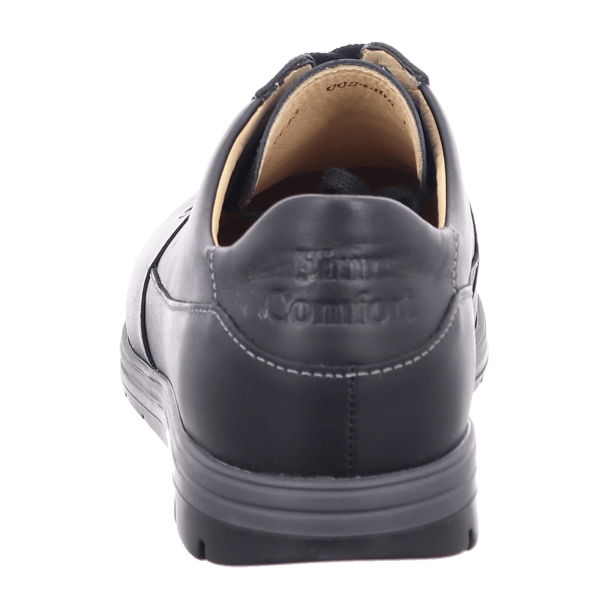 Finn Comfort Vernon Men's Comfortable Shoes - Stylish Black Leather