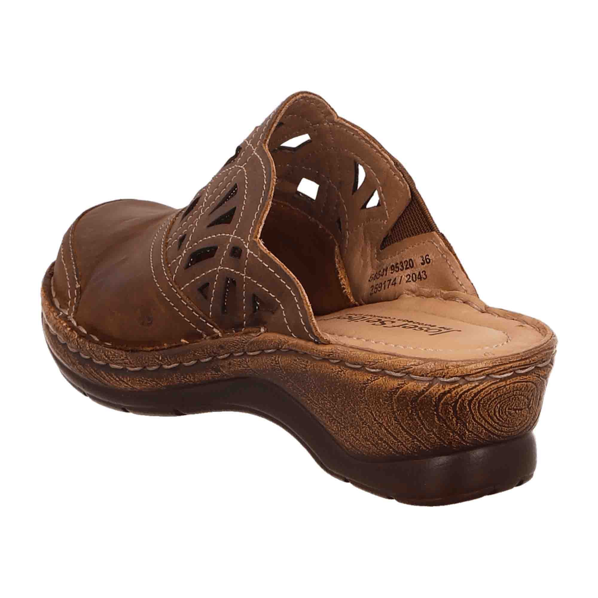 Josef Seibel Women's Catalonia 41 Brown Clog/Sabot