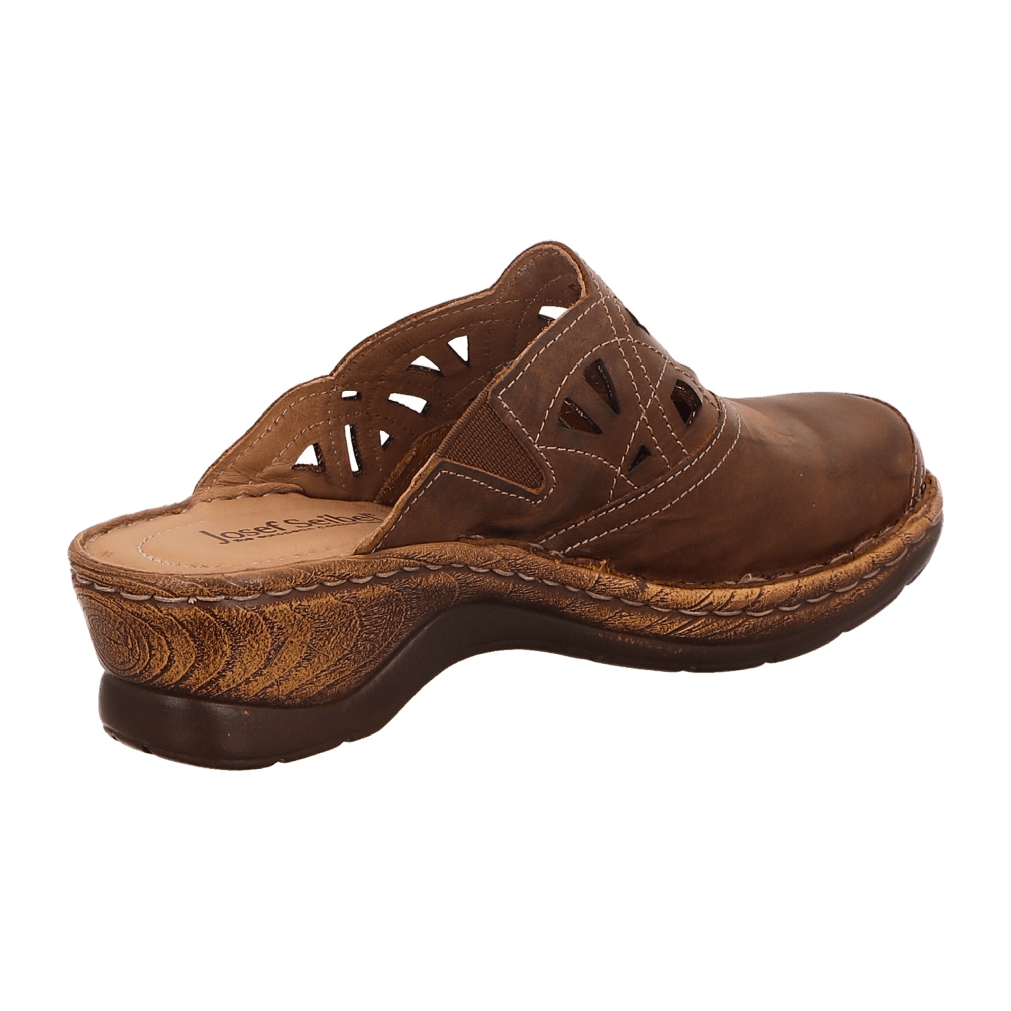 Josef Seibel Women's Catalonia 41 Brown Clog/Sabot