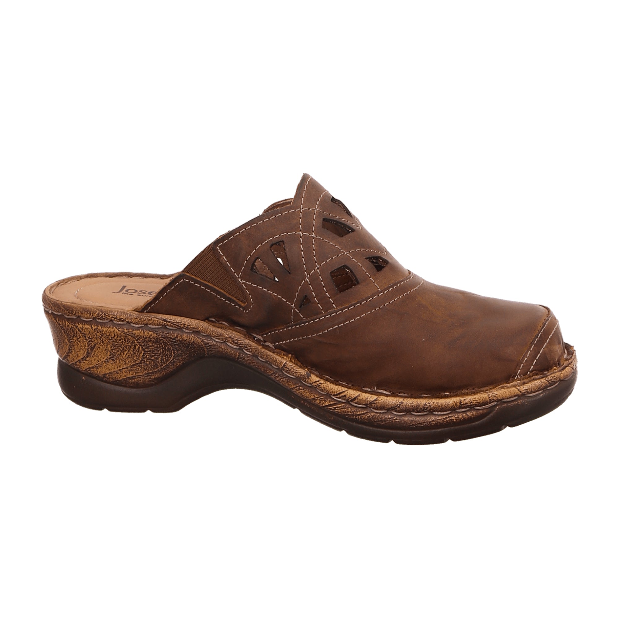 Josef Seibel Women's Catalonia 41 Brown Clog/Sabot
