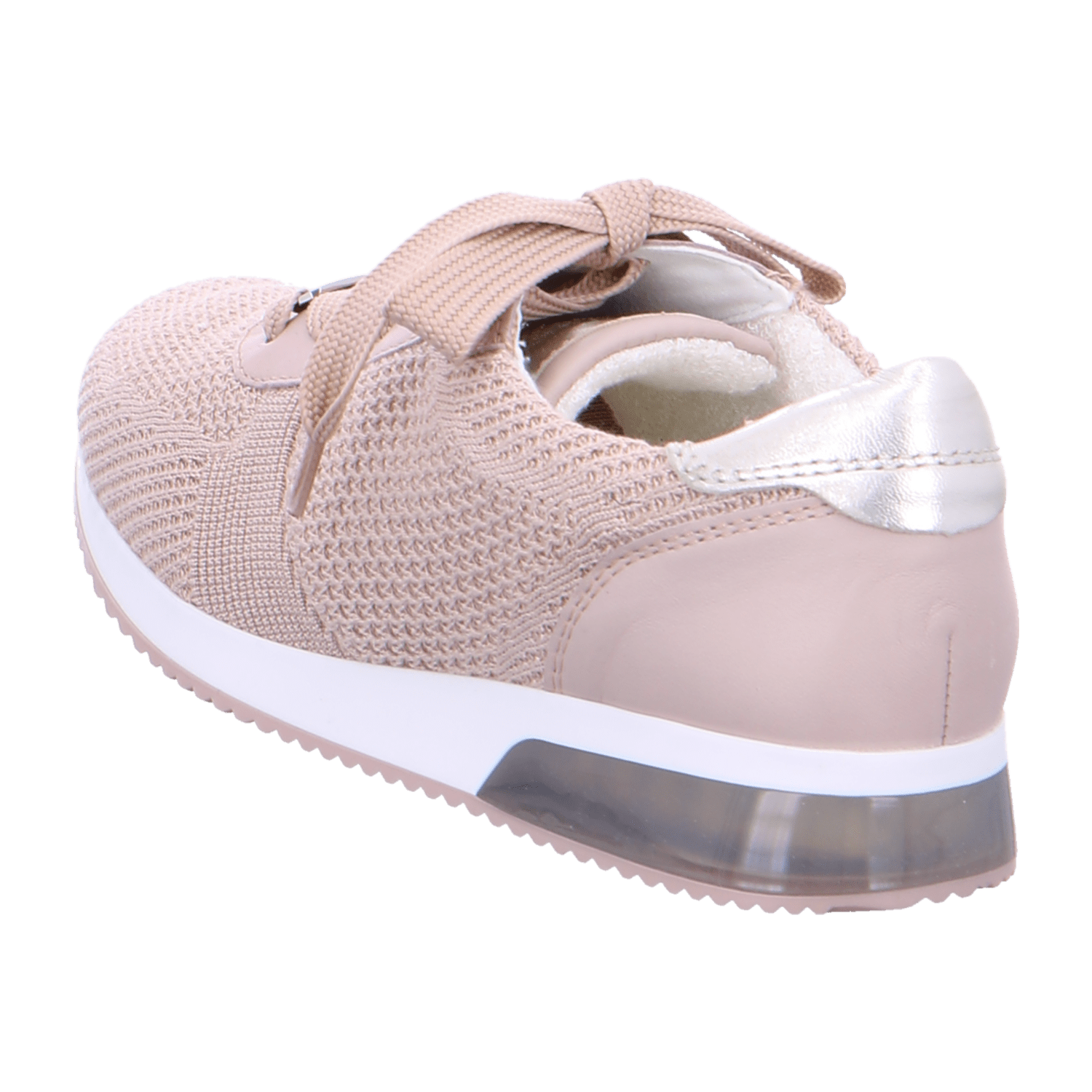 ARA LISBON Women's Leather Sneakers, Lace-Up, Pink, Cold Weather Lined