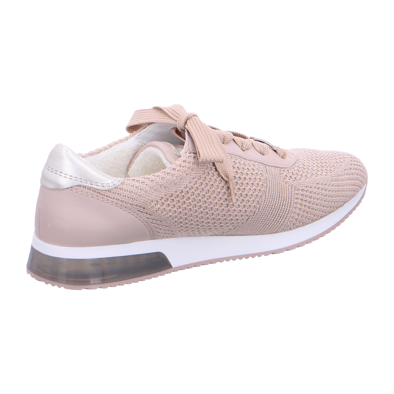 ARA LISBON Women's Leather Sneakers, Lace-Up, Pink, Cold Weather Lined