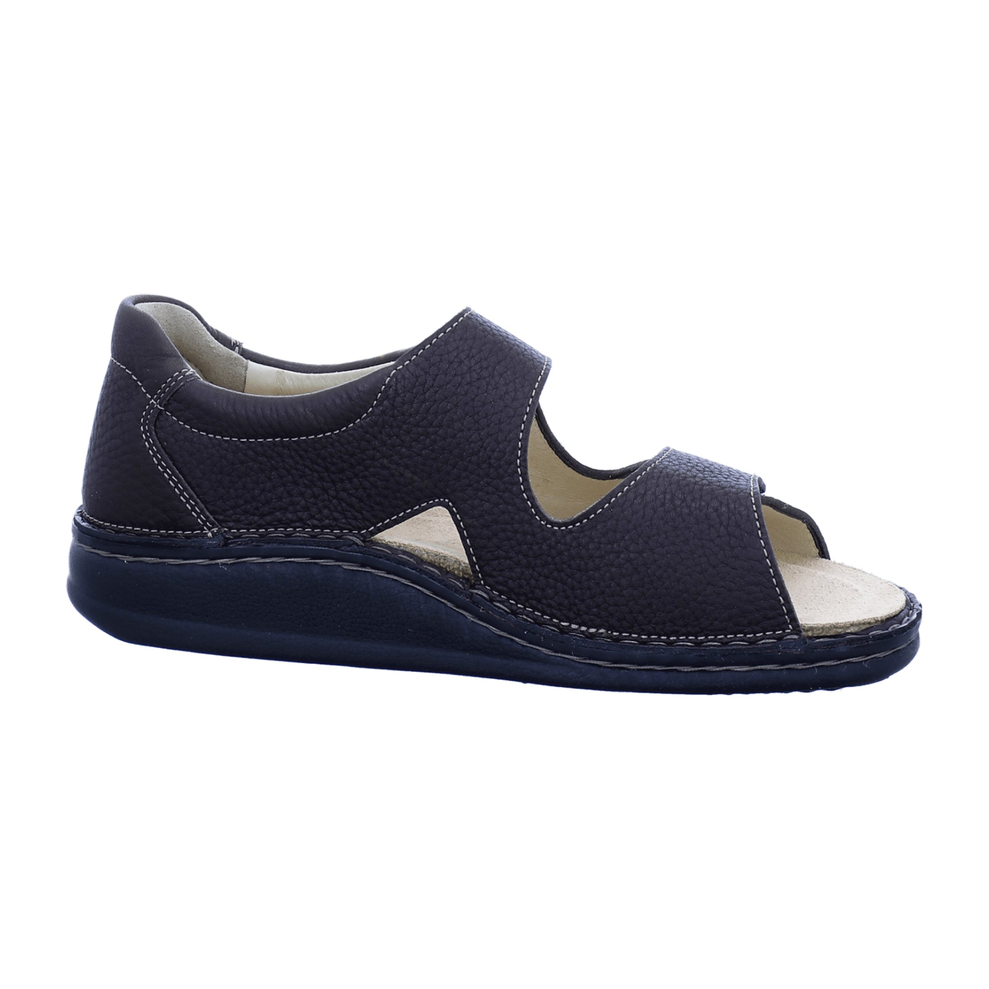 Finn Comfort Argos-S Men's Comfort Sandals, Stylish Brown Leather