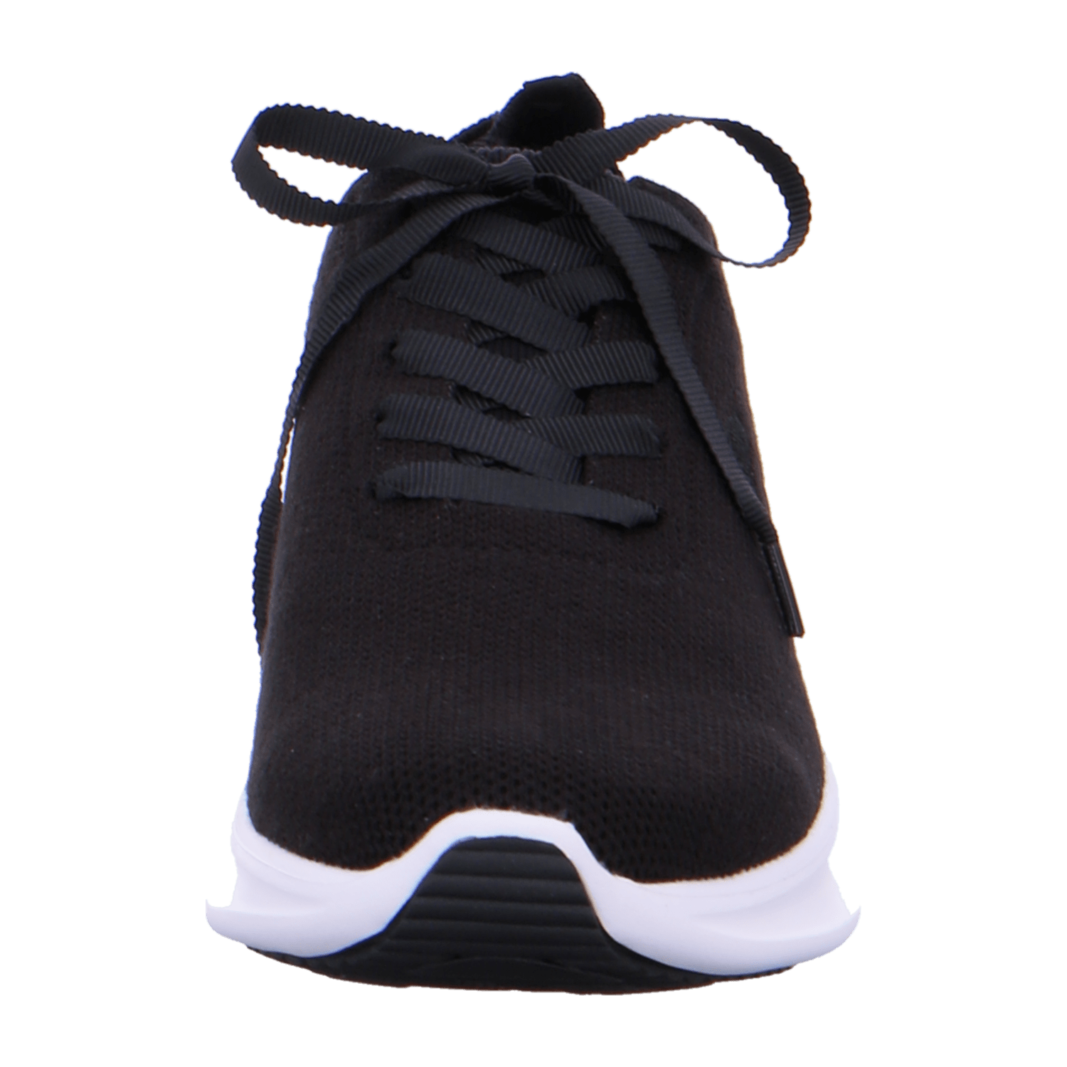 ARA MAYA Women's Suede Slip-On Sneakers in Black