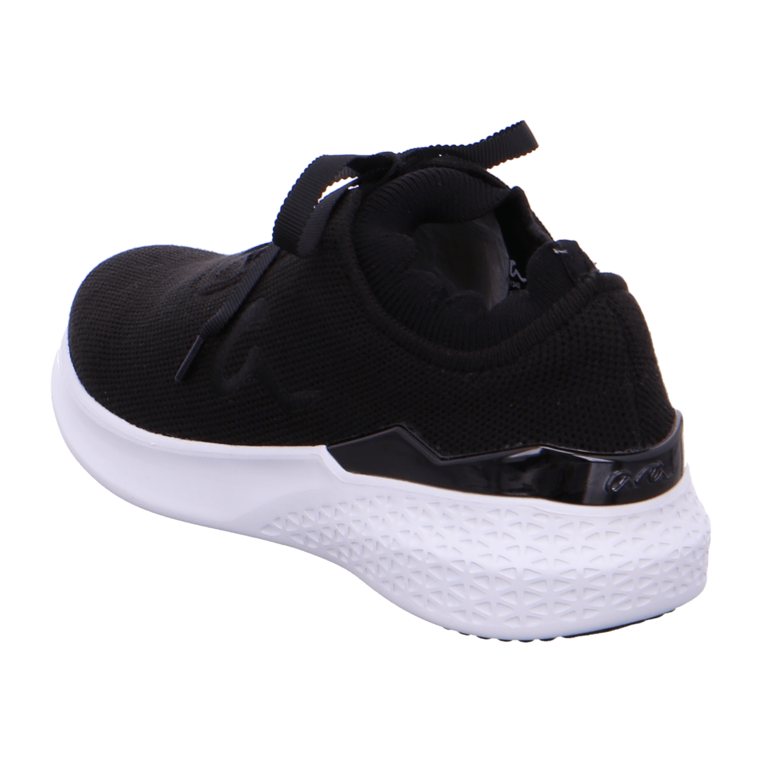 ARA MAYA Women's Suede Slip-On Sneakers in Black