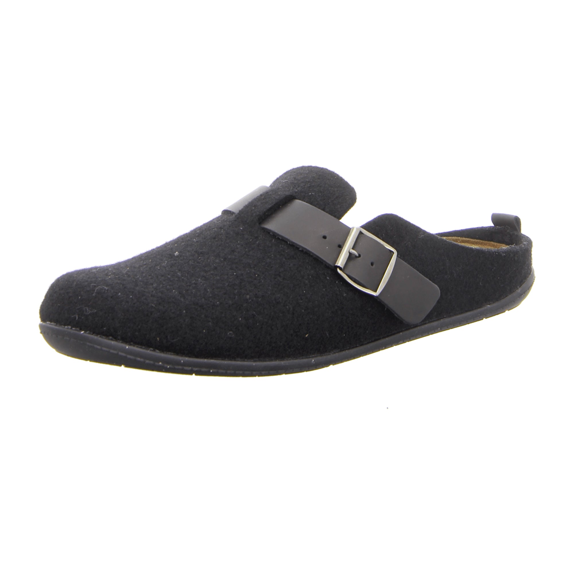 Rohde Men's Slippers with Removable Footbed in Black for Fall Winter