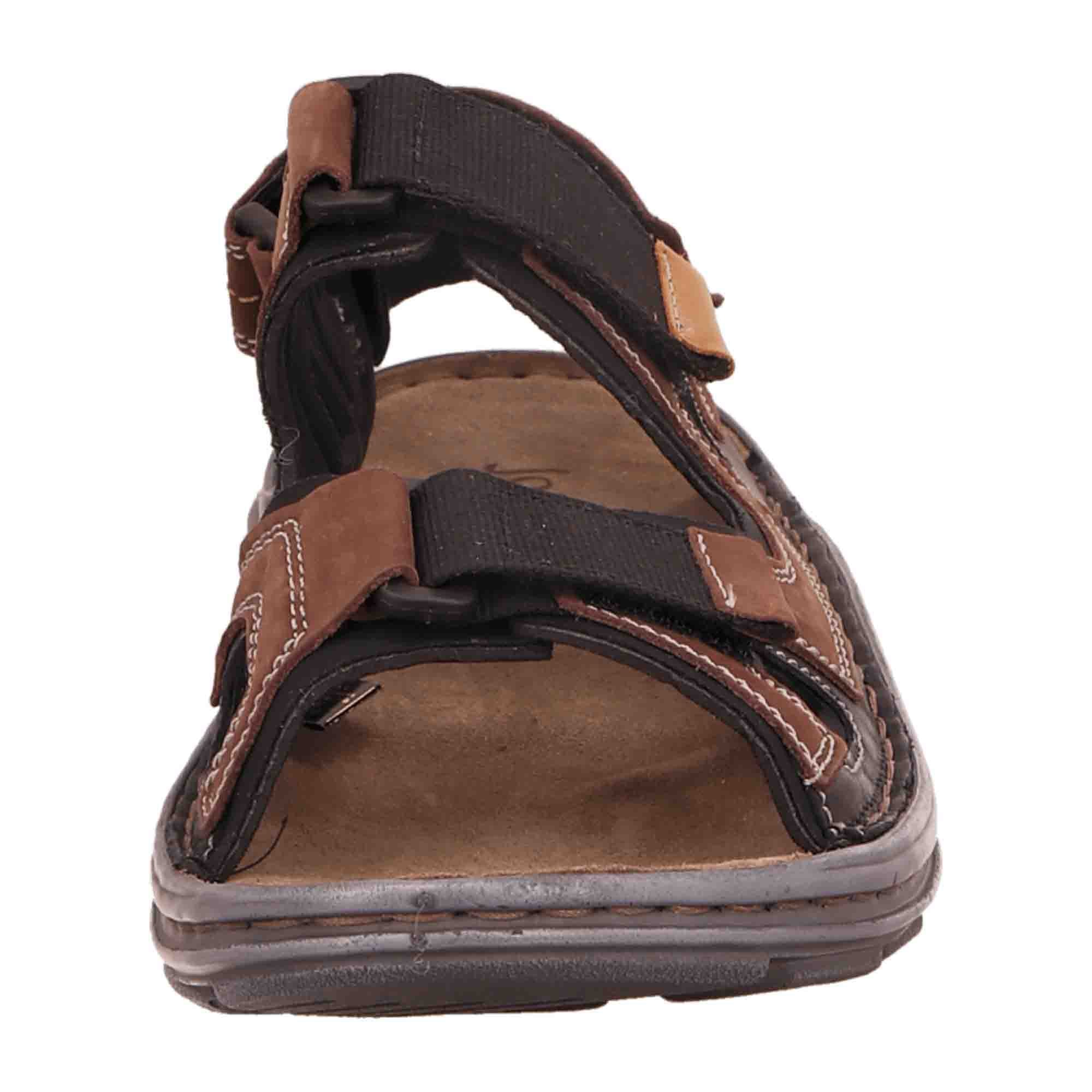 Josef Seibel Men's Brown Trekking Sandals