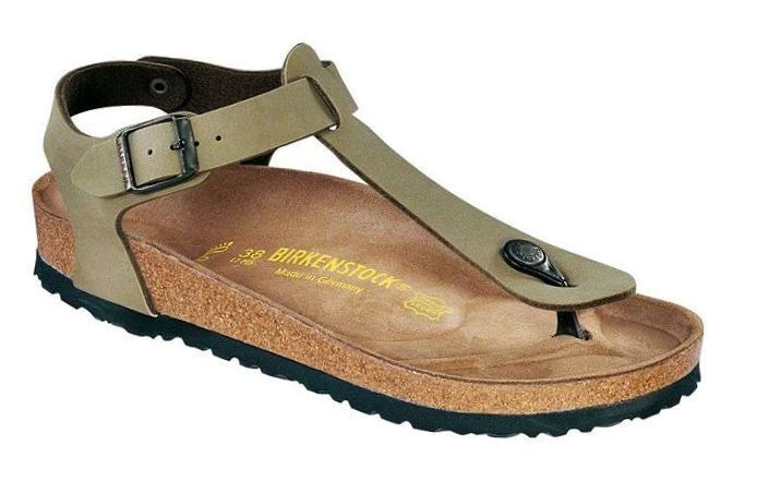 Birkenstock Kairo Shoes Nubuck Leather Thongs Ankle Flip Flops Sandals Slides - Bartel-Shop