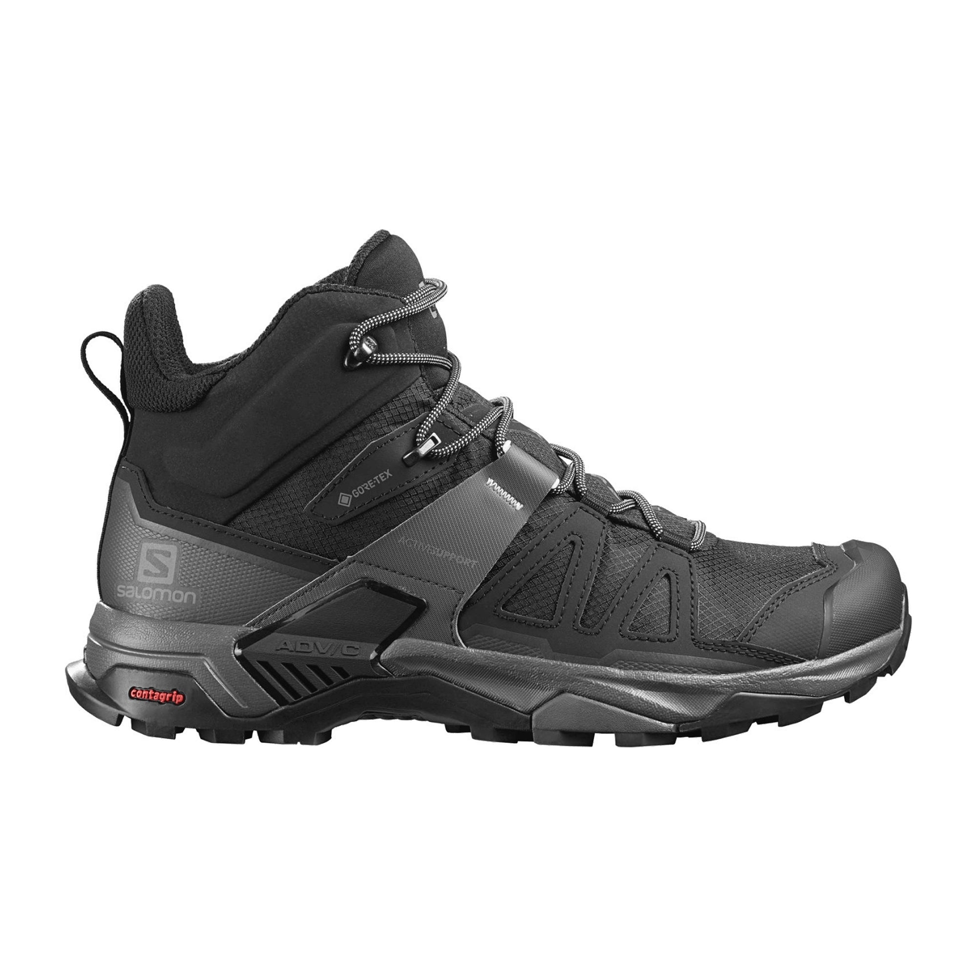 Salomon SHOES X ULTRA 4 MID GTX Black/ for men, black