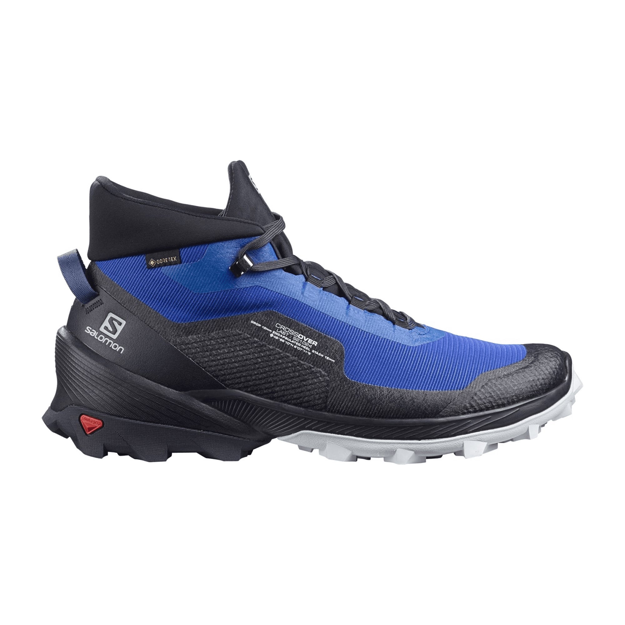 Salomon shoes CROSS OVER CHUKKA GTX Turkis for men, blue