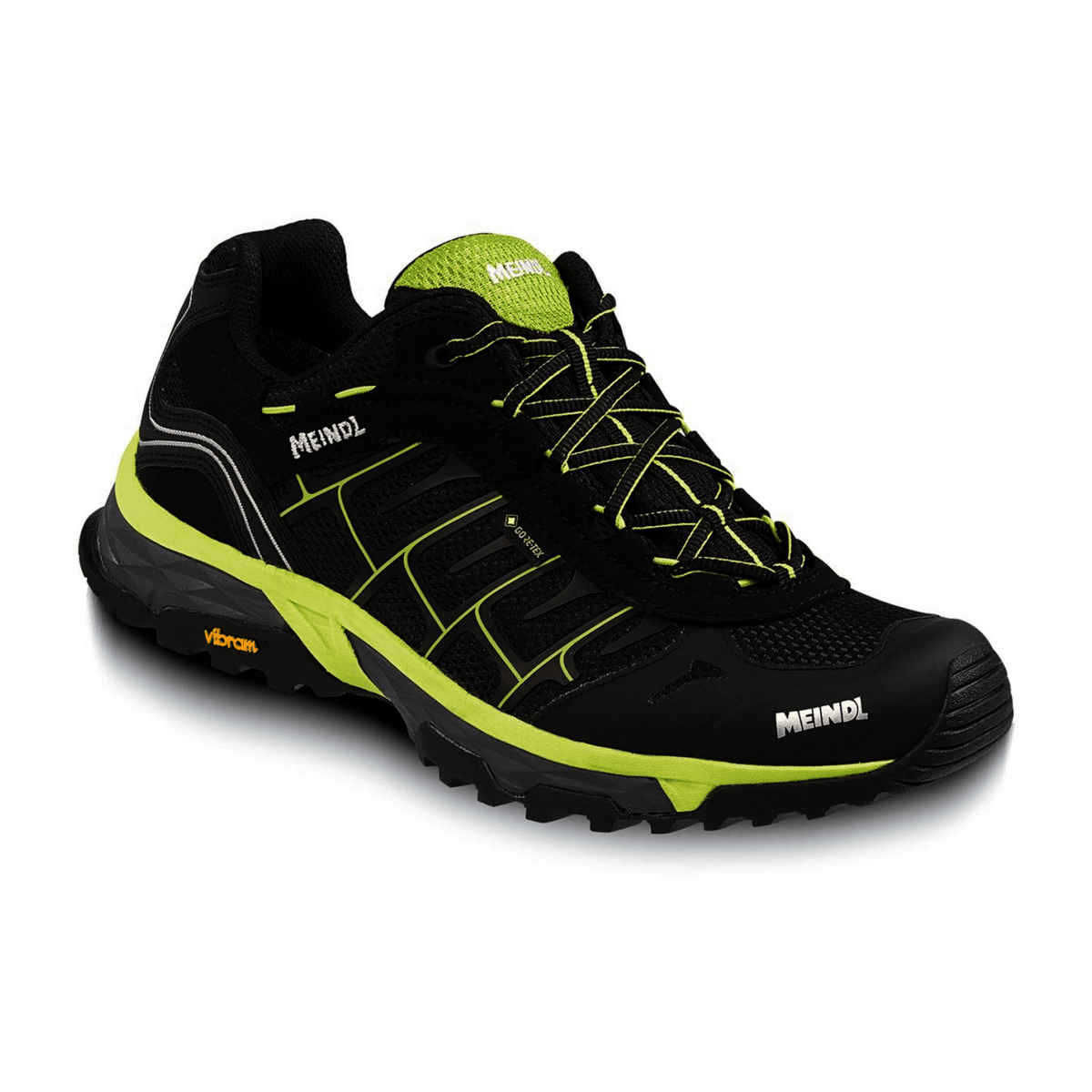 Meindl X Trekking Shoes Men - Waterproof Lemon Black Hiking Boots