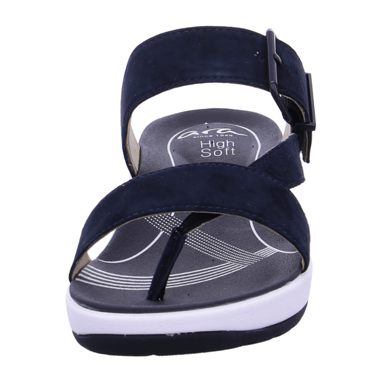 ARA NAPOLI Women's Blue Suede Slip-On Loafers with Pull-On Closure and Textile Lining - Bartel-Shop