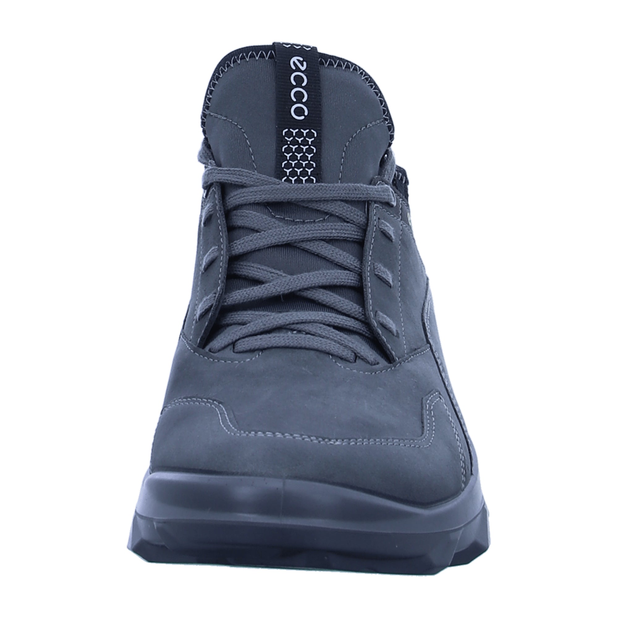 ECCO Men's MX M Grey Lace-Up Casual Shoes - Stylish & Comfortable