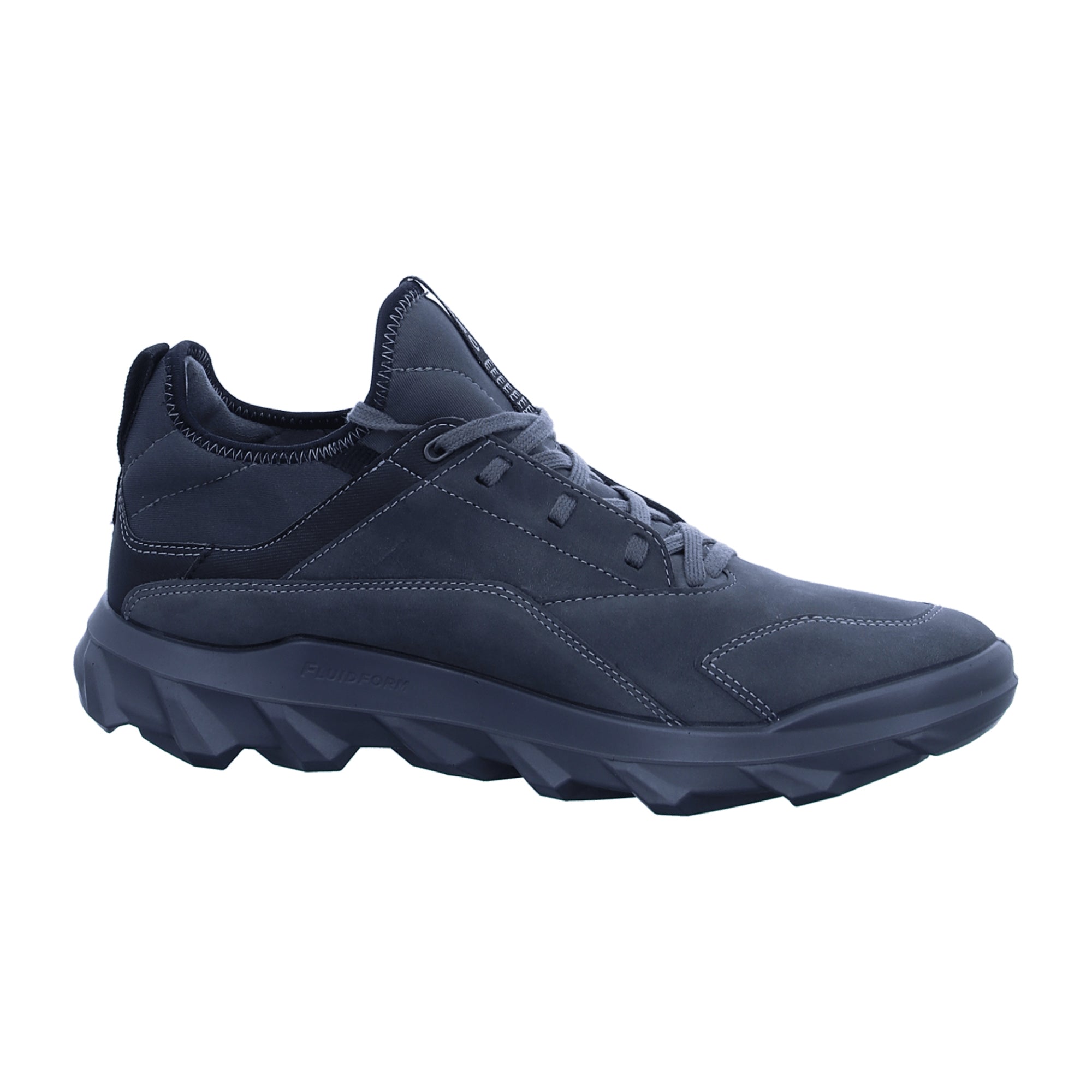 ECCO Men's MX M Grey Lace-Up Casual Shoes - Stylish & Comfortable