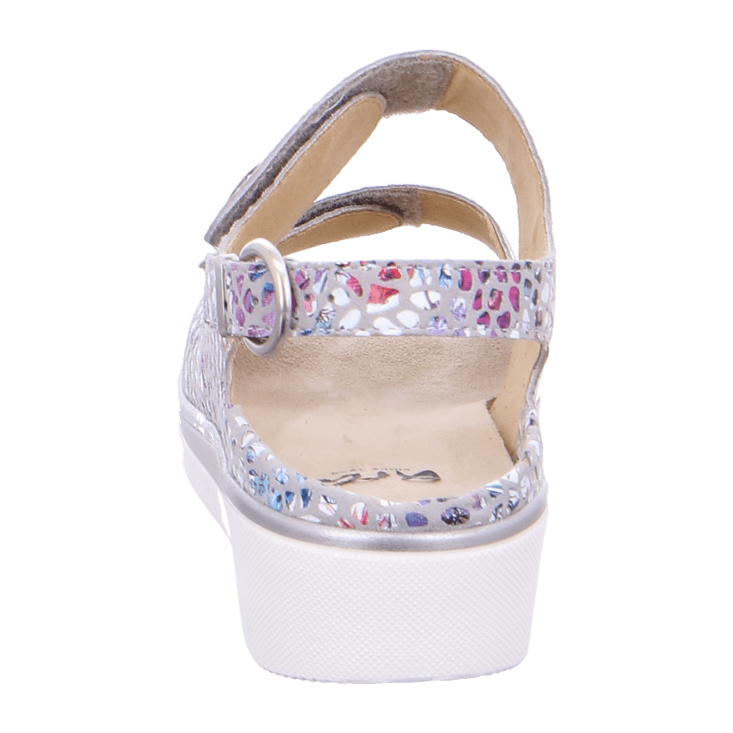 ARA COURTYARD C Women's Faux Leather Hook-and-Loop Strap Sneakers in Multicolor
