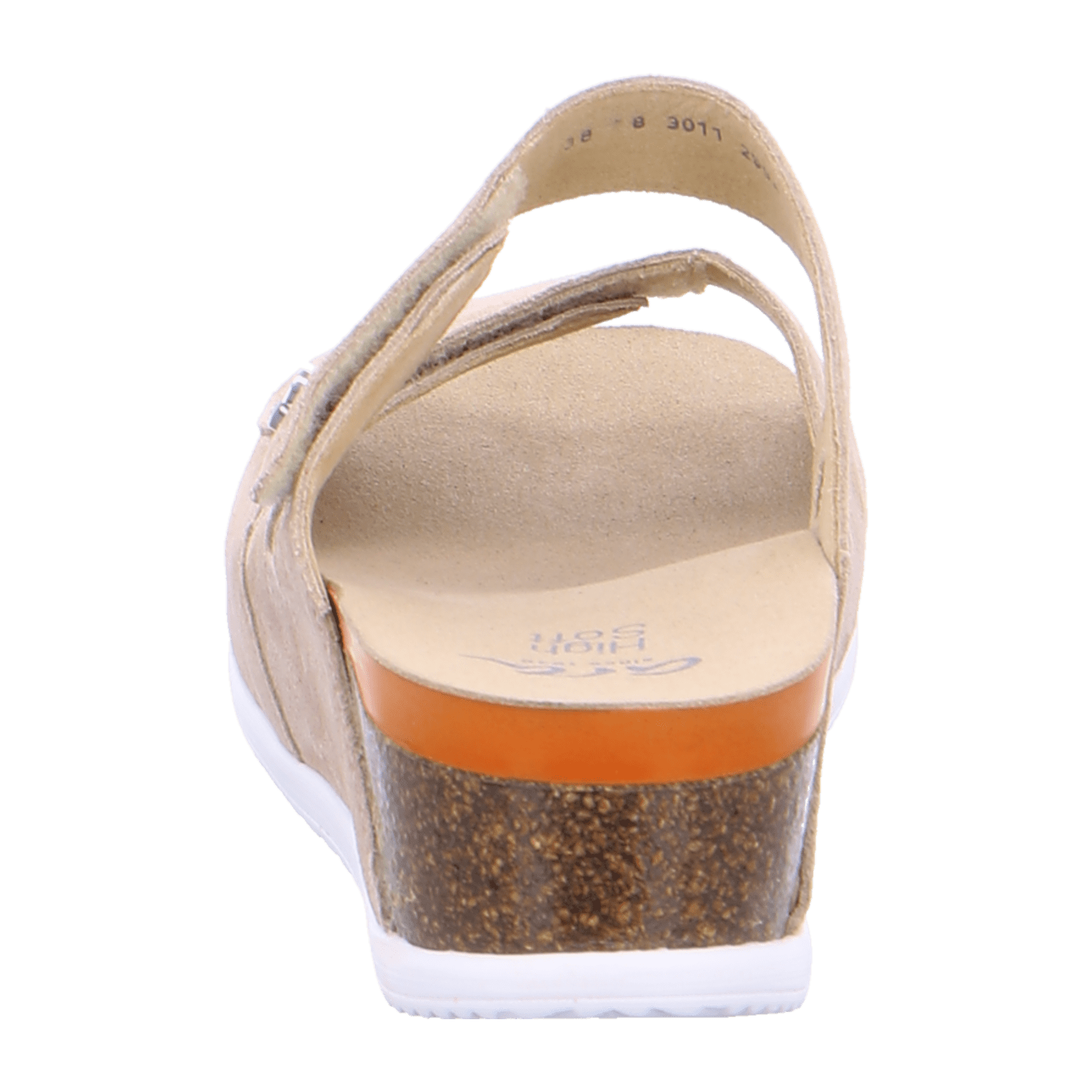 ARA NORDERNEY Women's Suede Slip-On Loafers with Hook-and-Loop Fastening in Beige