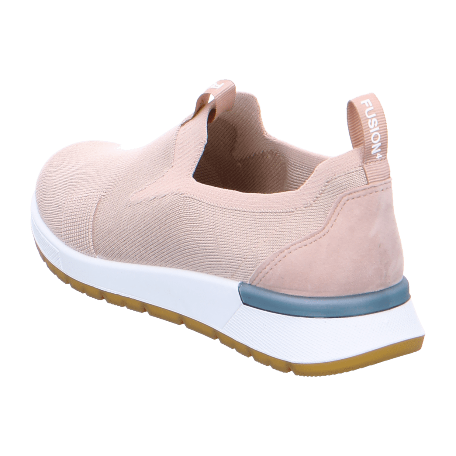 ARA VENICE Women's Suede Sneakers in Beige with Lace-Up Closure and Round Toe