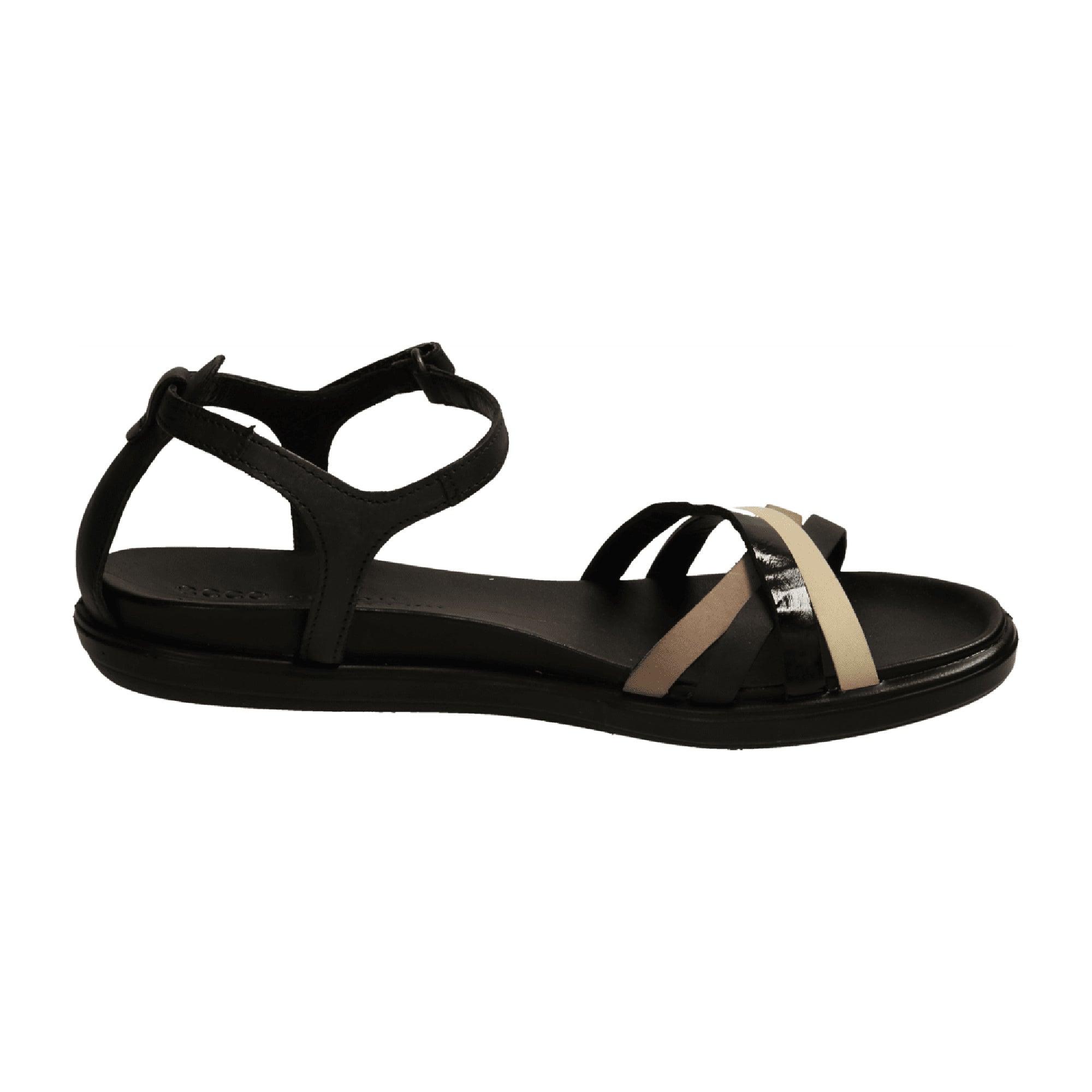 Ecco Simpil Women's Sandals - Stylish & Durable Black Leather Footwear