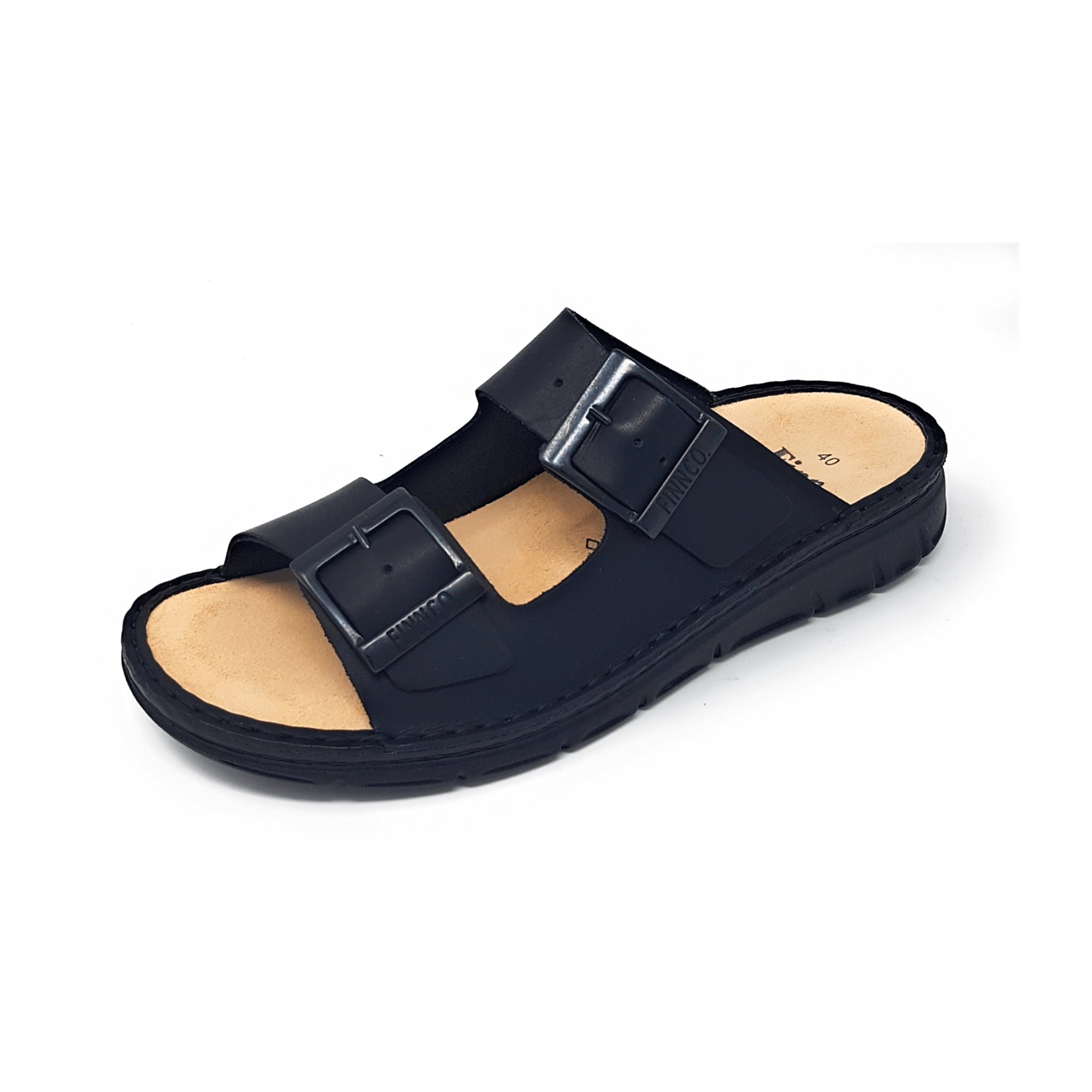 Finn Comfort Cayman-S Men's Black Sandals - Durable & Stylish