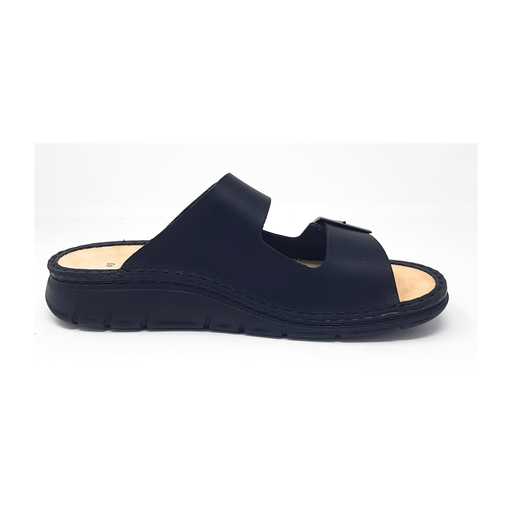 Finn Comfort Cayman-S Men's Black Sandals - Durable & Stylish