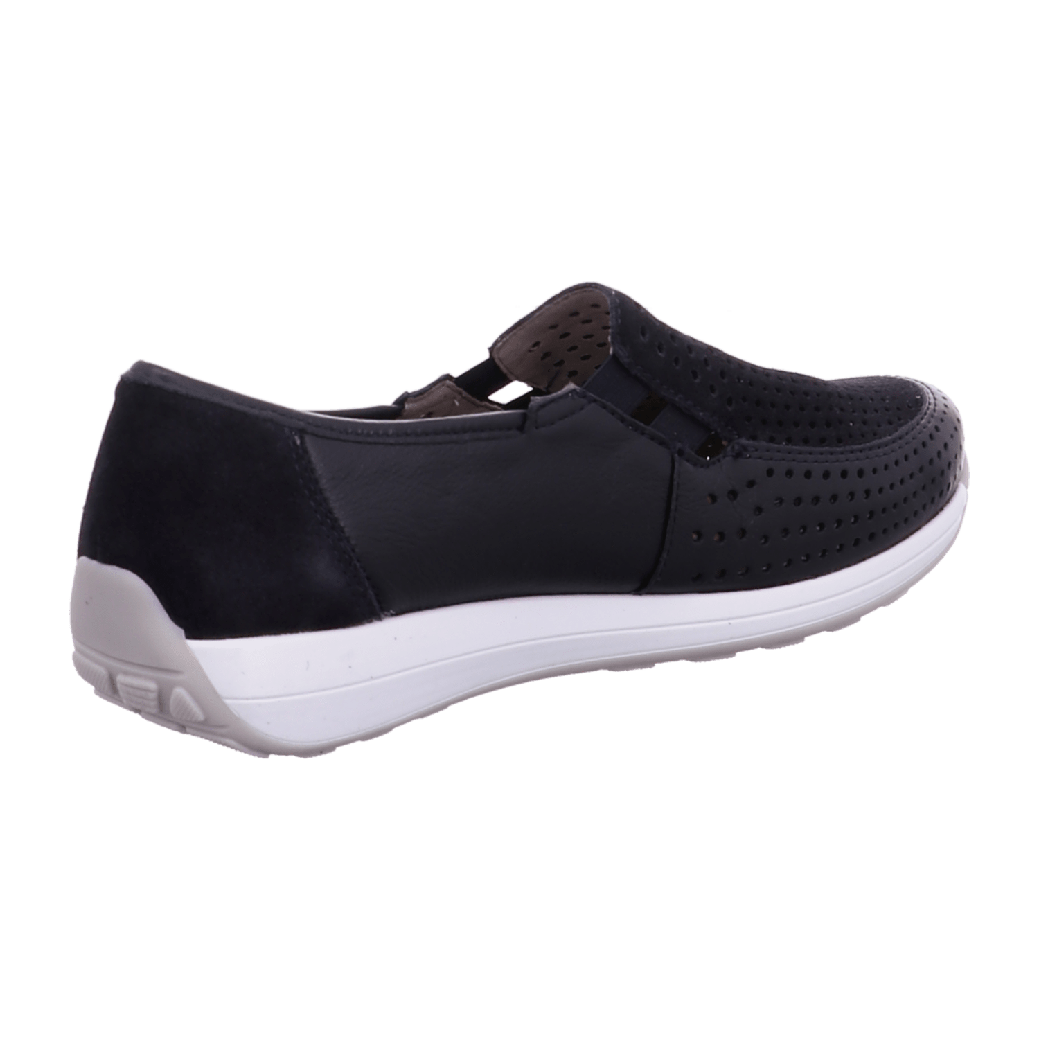 ARA MERANO MERA Women's Leather Slip-On Loafers with Textile Lining in Blue