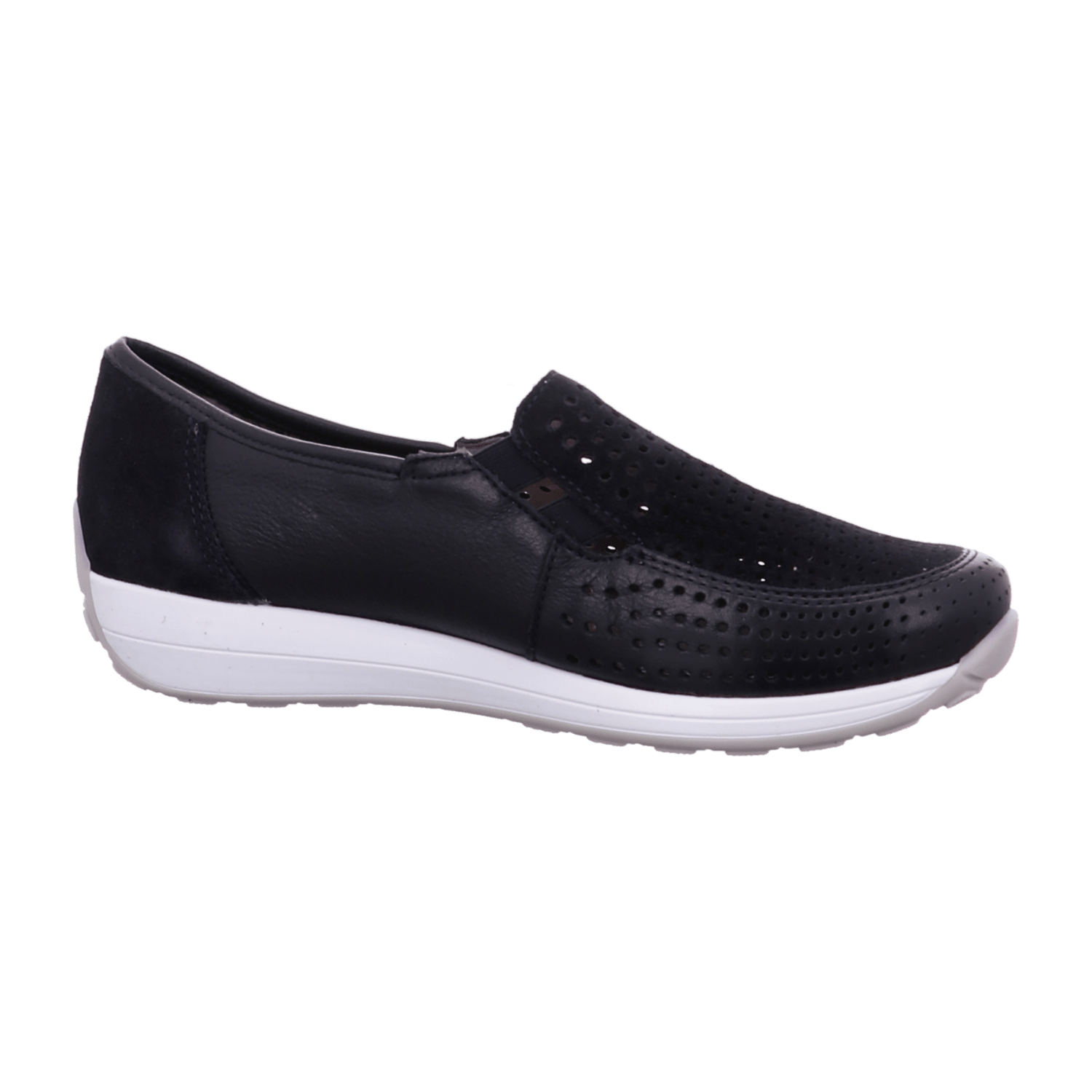 ARA MERANO MERA Women's Leather Slip-On Loafers with Textile Lining in Blue