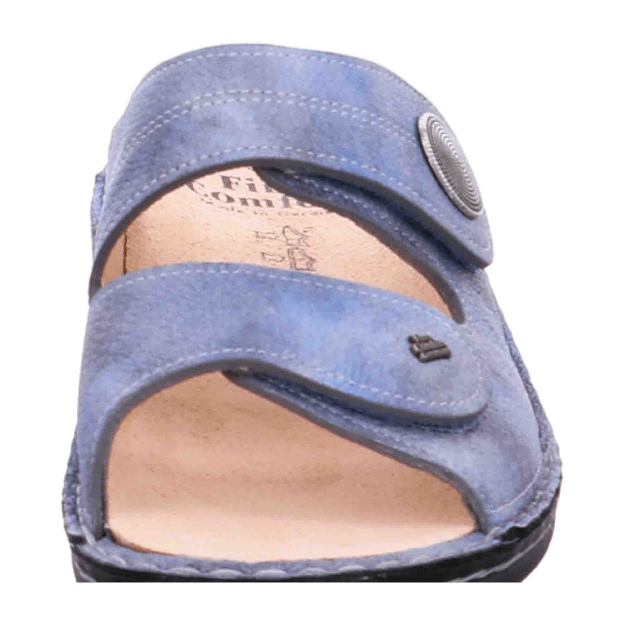 Finn Comfort Zeno Stretch Women's Comfort Sandals, Blue