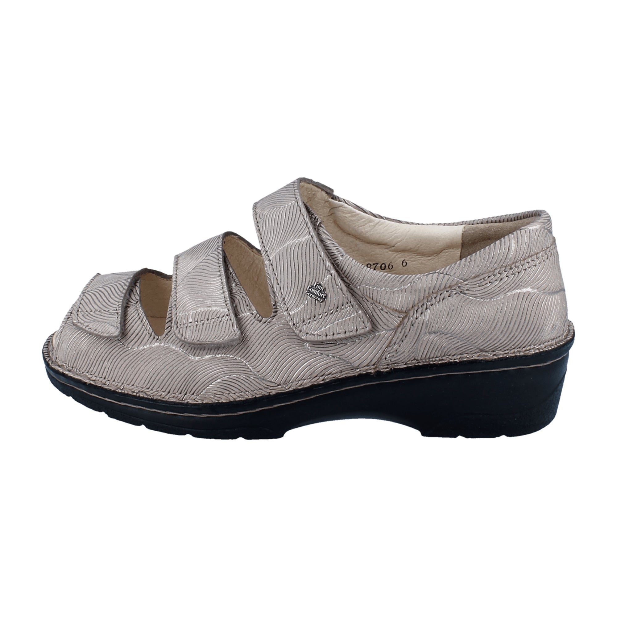 Finn Comfort Ischia Women's Comfort Sandals - Stylish Grey