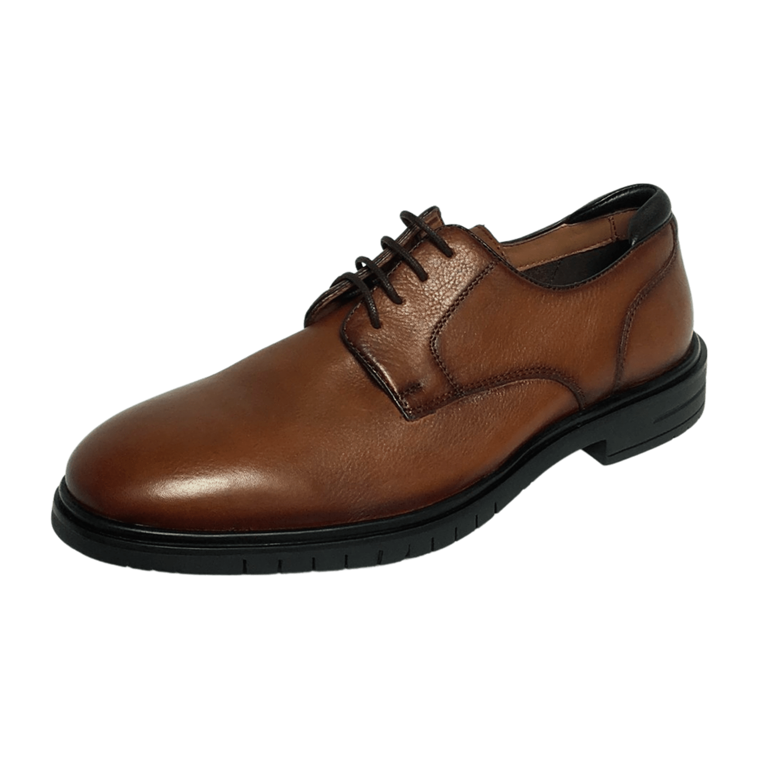 ARA Henry Brown Derby Lace-Up Shoes for Men
