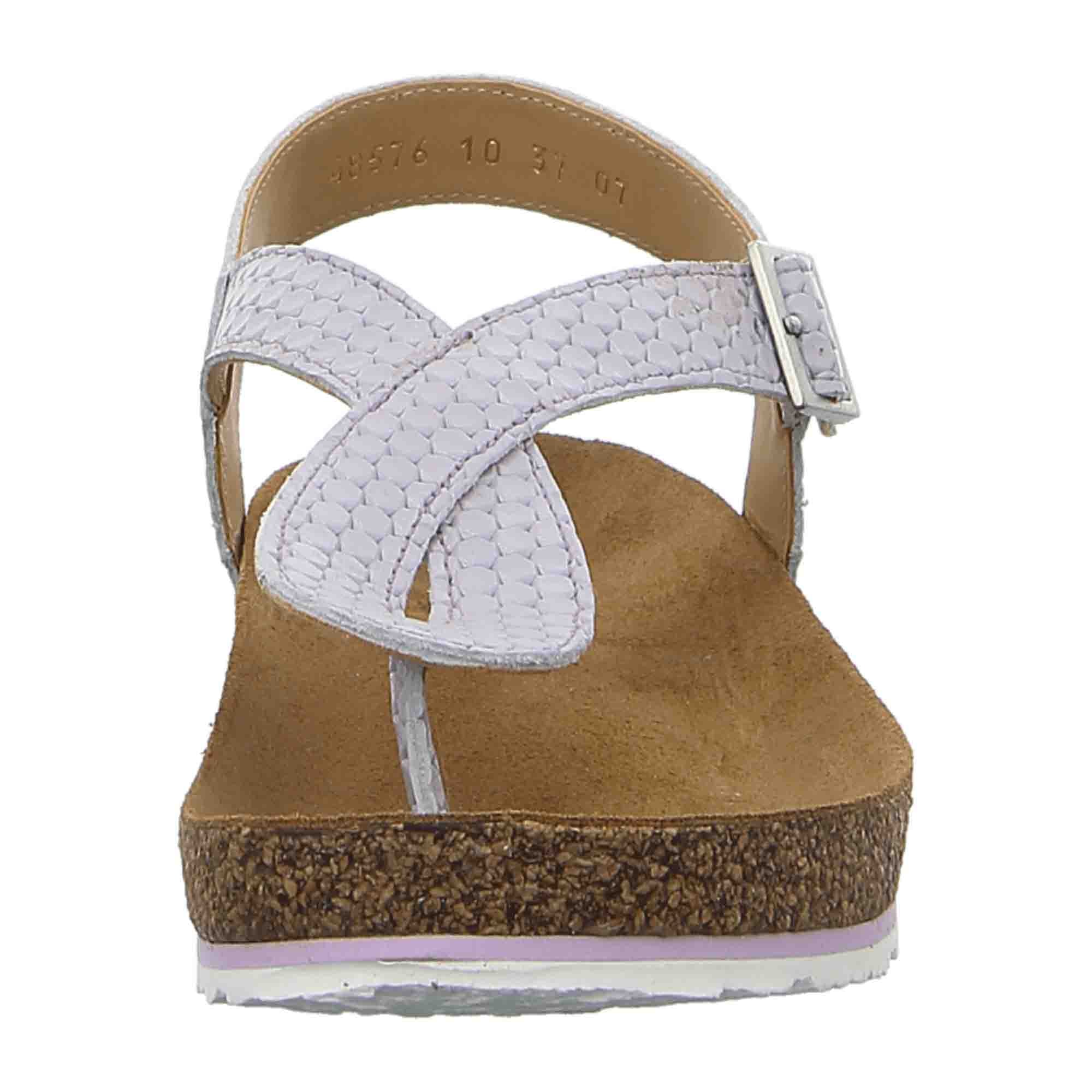Haflinger Bio Lena Women's Sandals, Sustainable Beige Leather, Comfort & Style