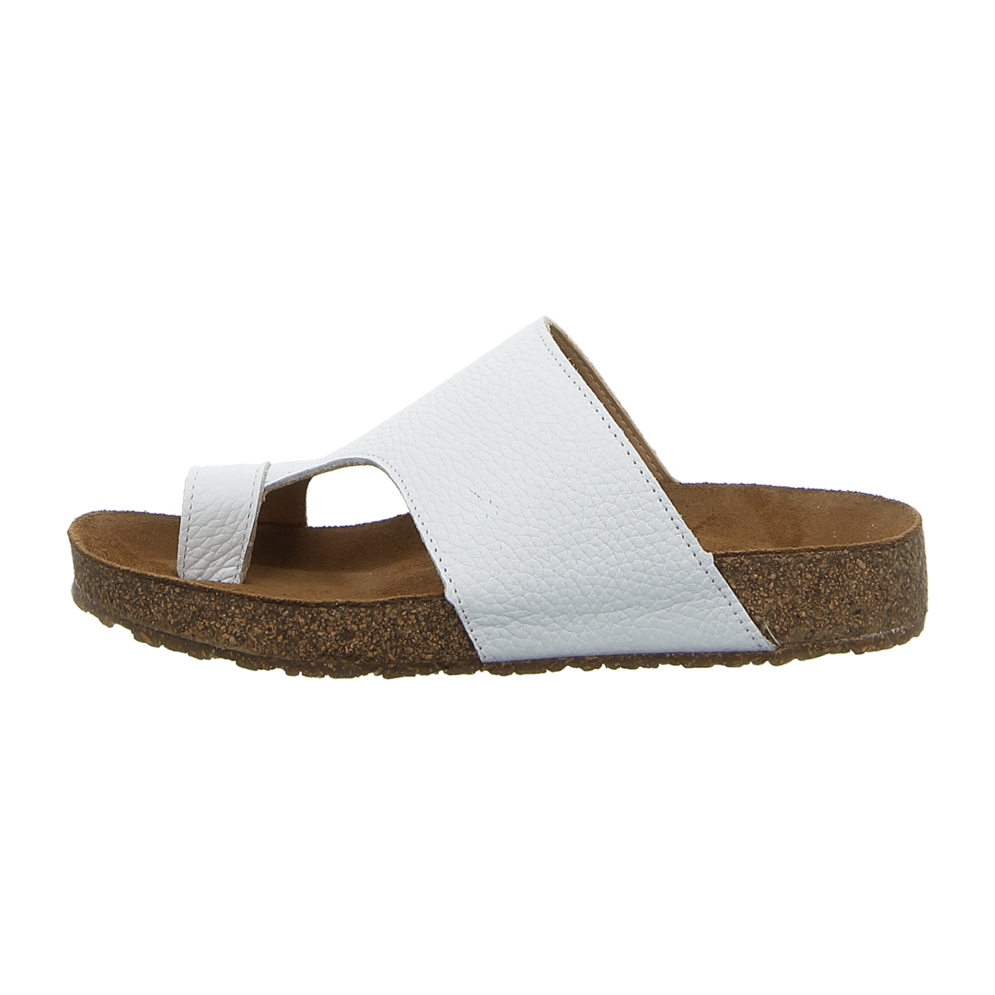 Haflinger Bio Anka Women's White Sandals - Eco-Friendly, Stylish Comfort