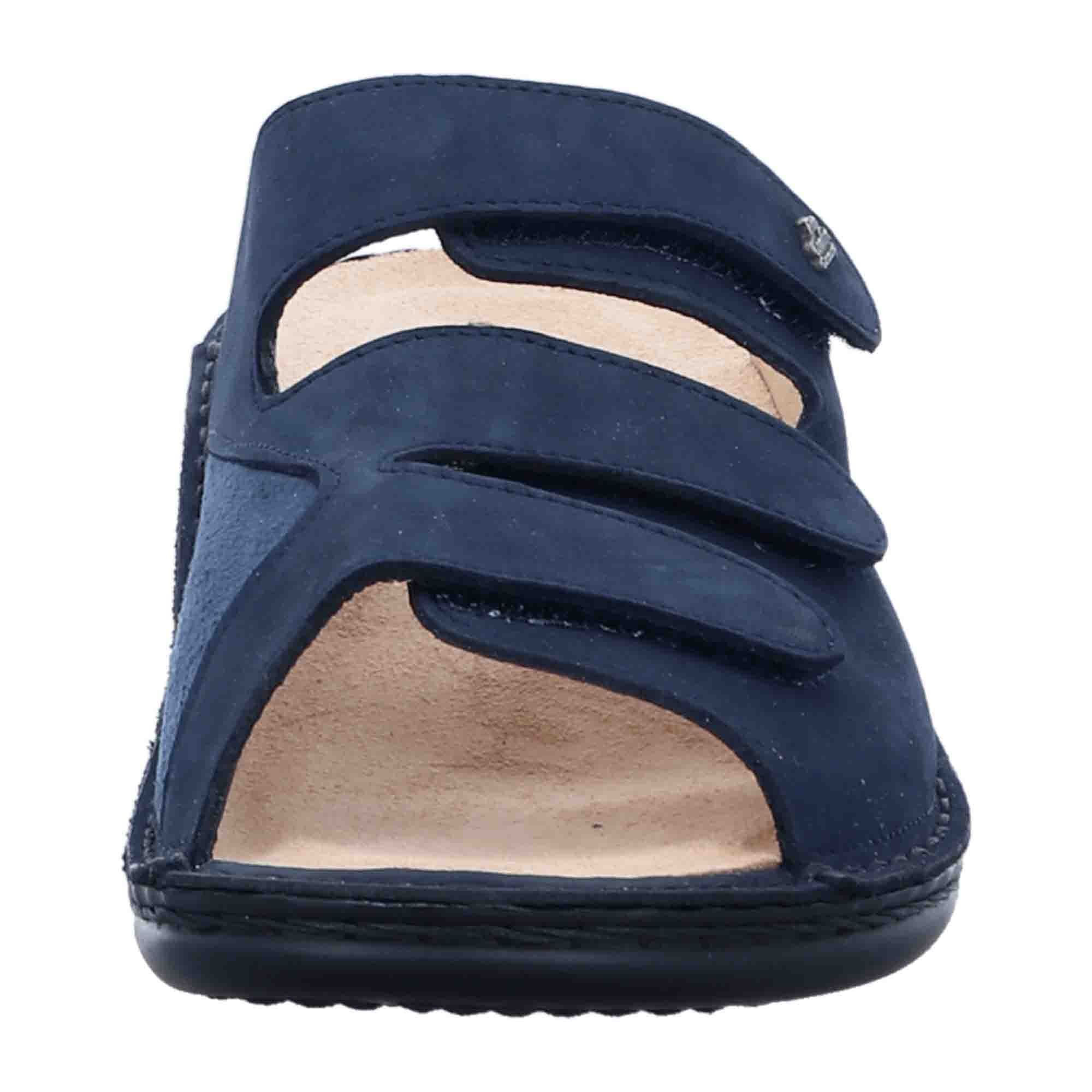 Finn Comfort Cisano Women's Comfortable Sandals, Stylish Blue