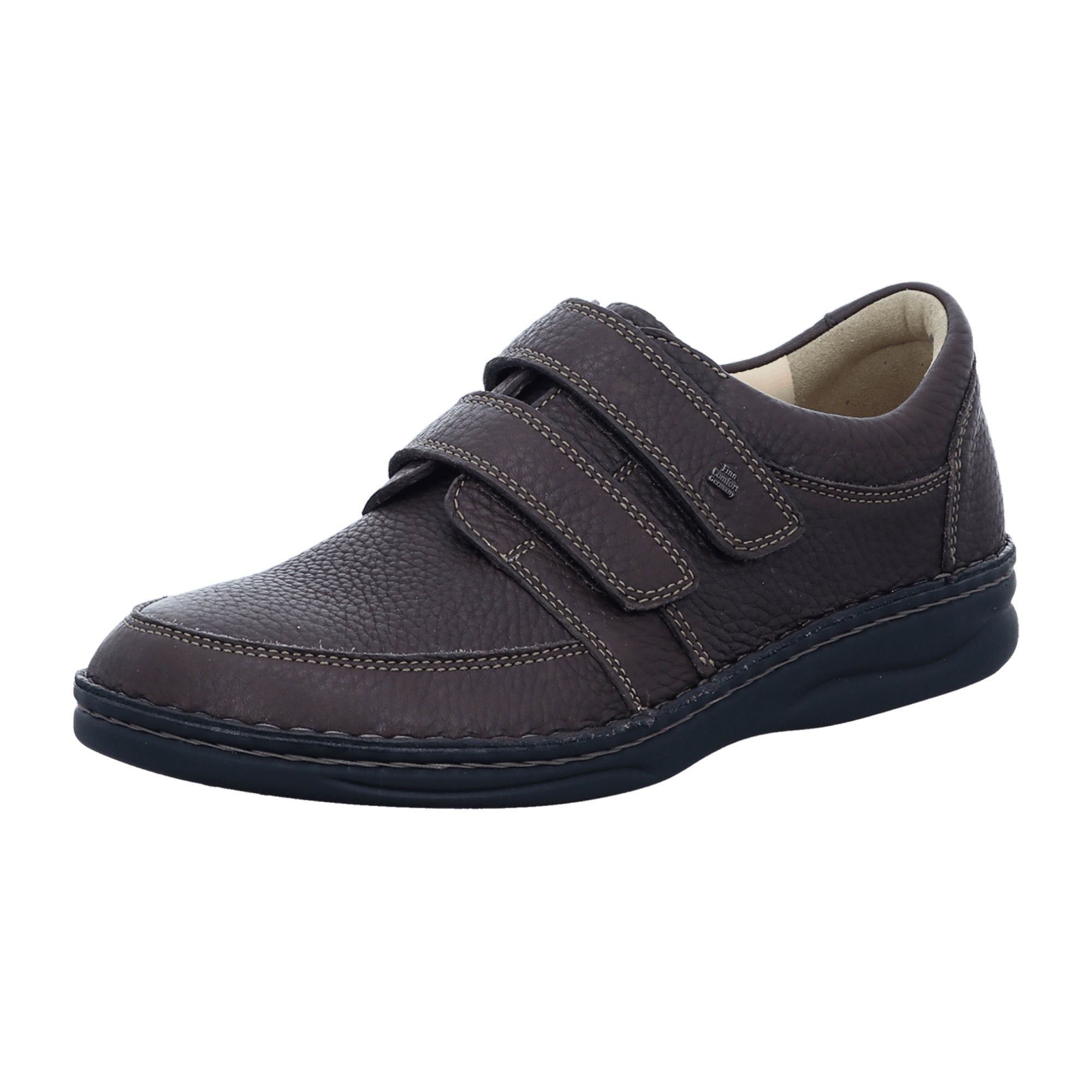 Finn Comfort Wicklow Men's Comfort Shoes - Durable Leather in Stylish Brown