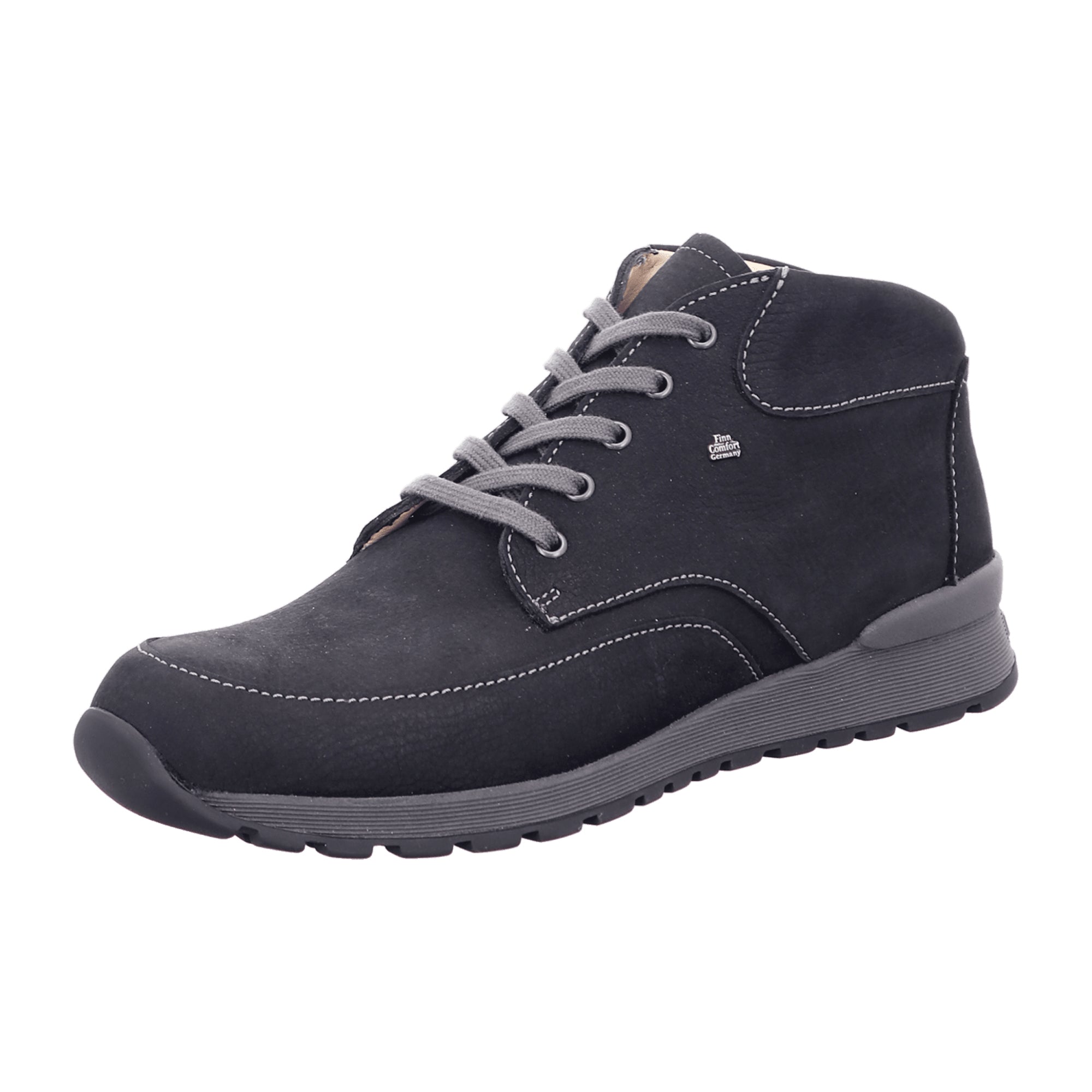 Finn Comfort 01371 Men's Orthopedic Shoes, Black - Stylish & Comfortable