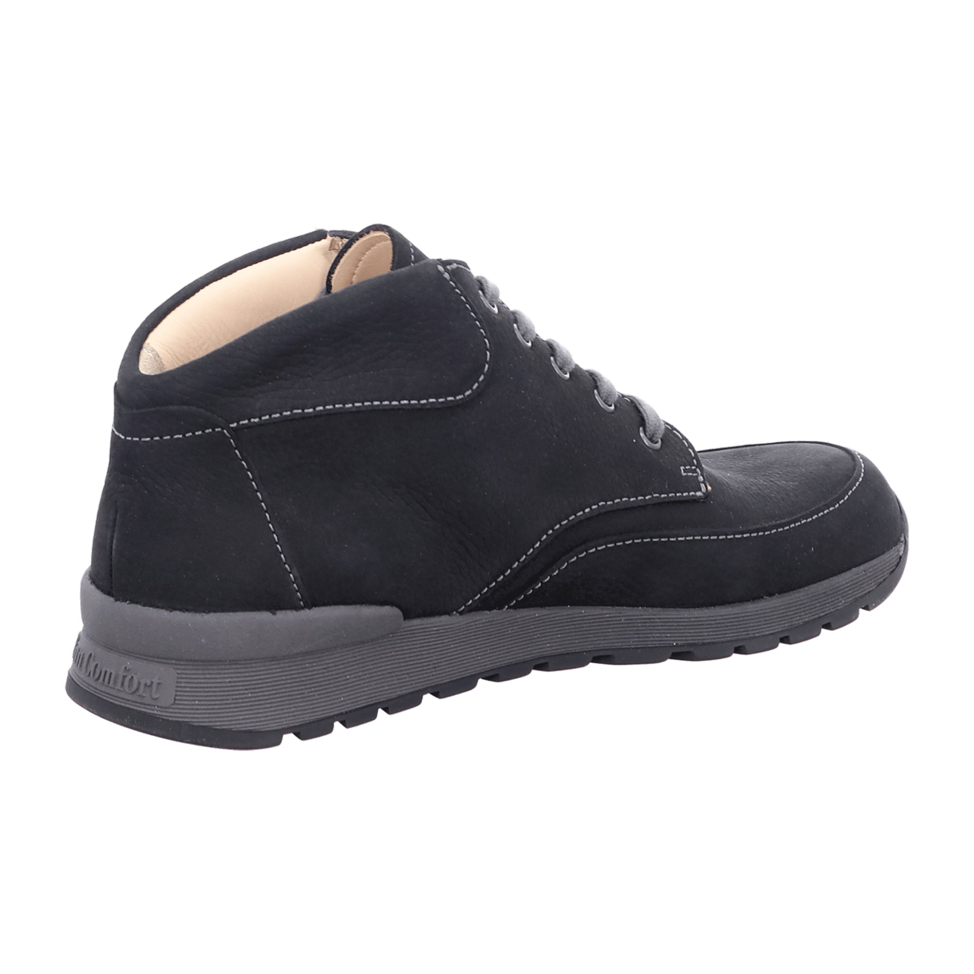 Finn Comfort 01371 Men's Orthopedic Shoes, Black - Stylish & Comfortable