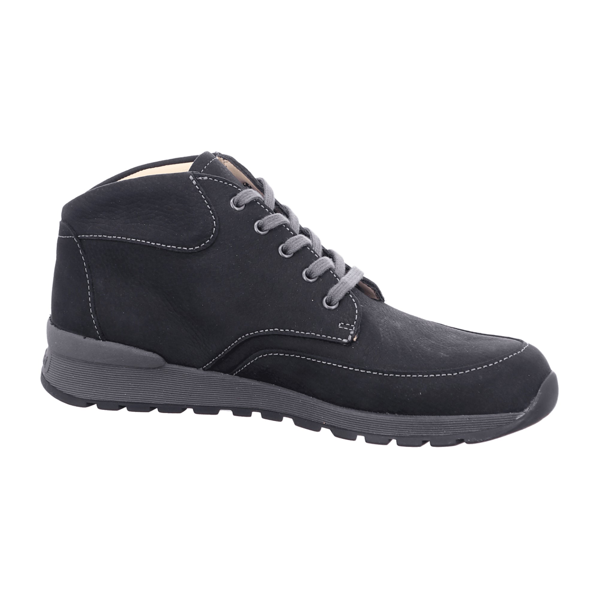 Finn Comfort 01371 Men's Orthopedic Shoes, Black - Stylish & Comfortable