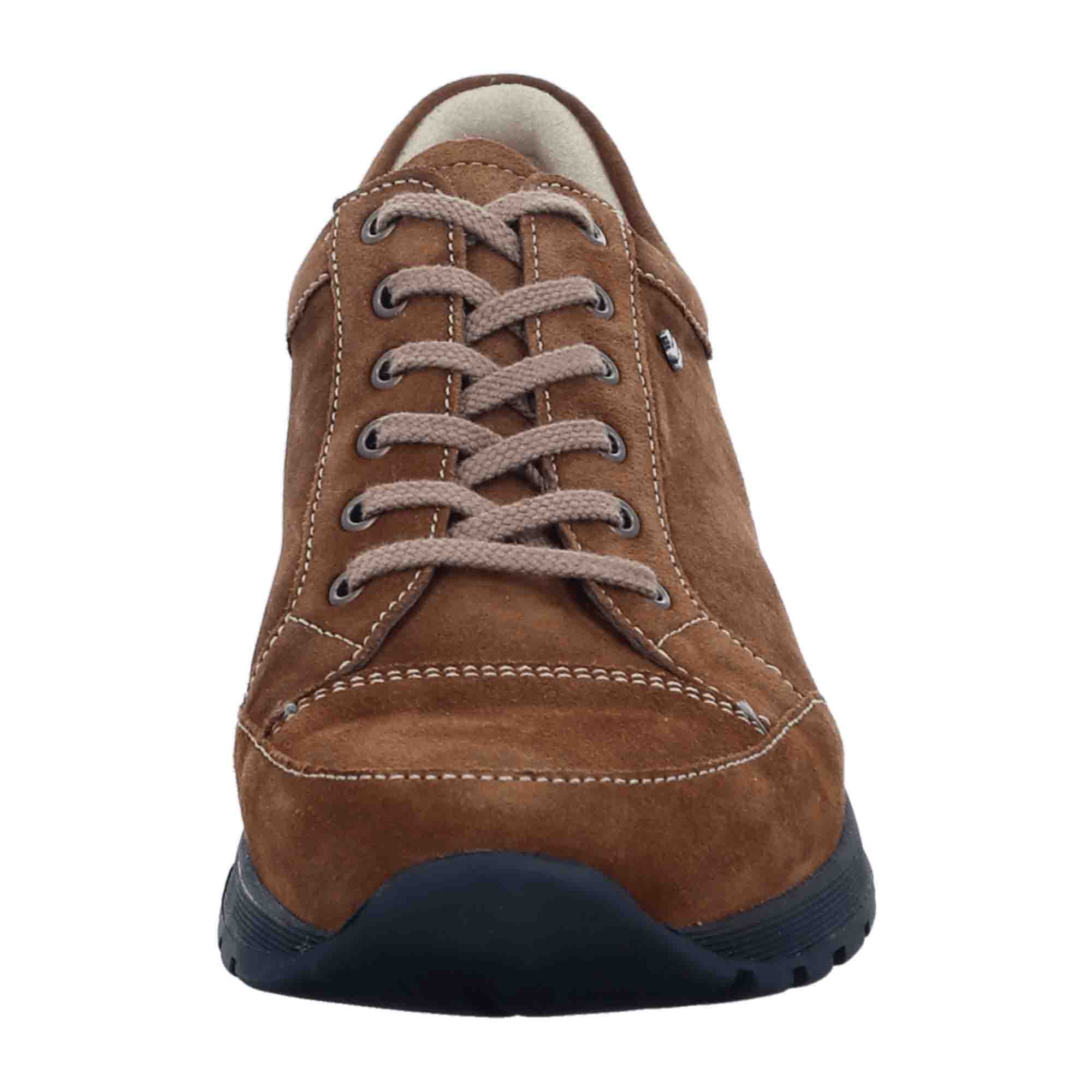 Finn Comfort Andover Men's Shoes, Stylish Brown Leather, Comfortable Fit