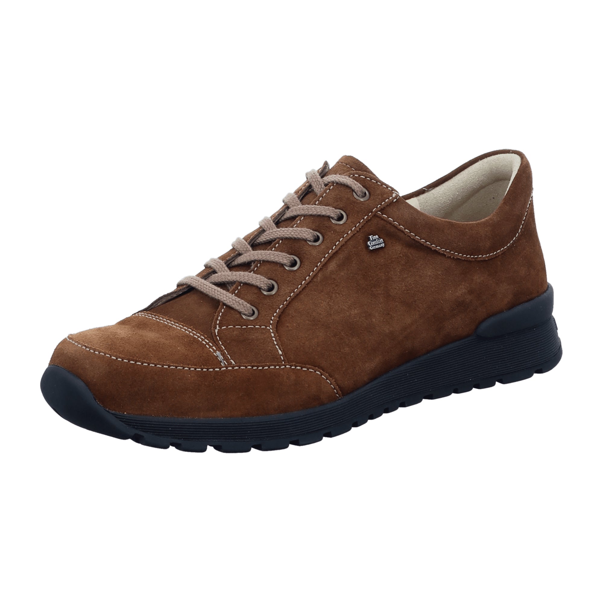 Finn Comfort Andover Men's Shoes, Stylish Brown Leather, Comfortable Fit