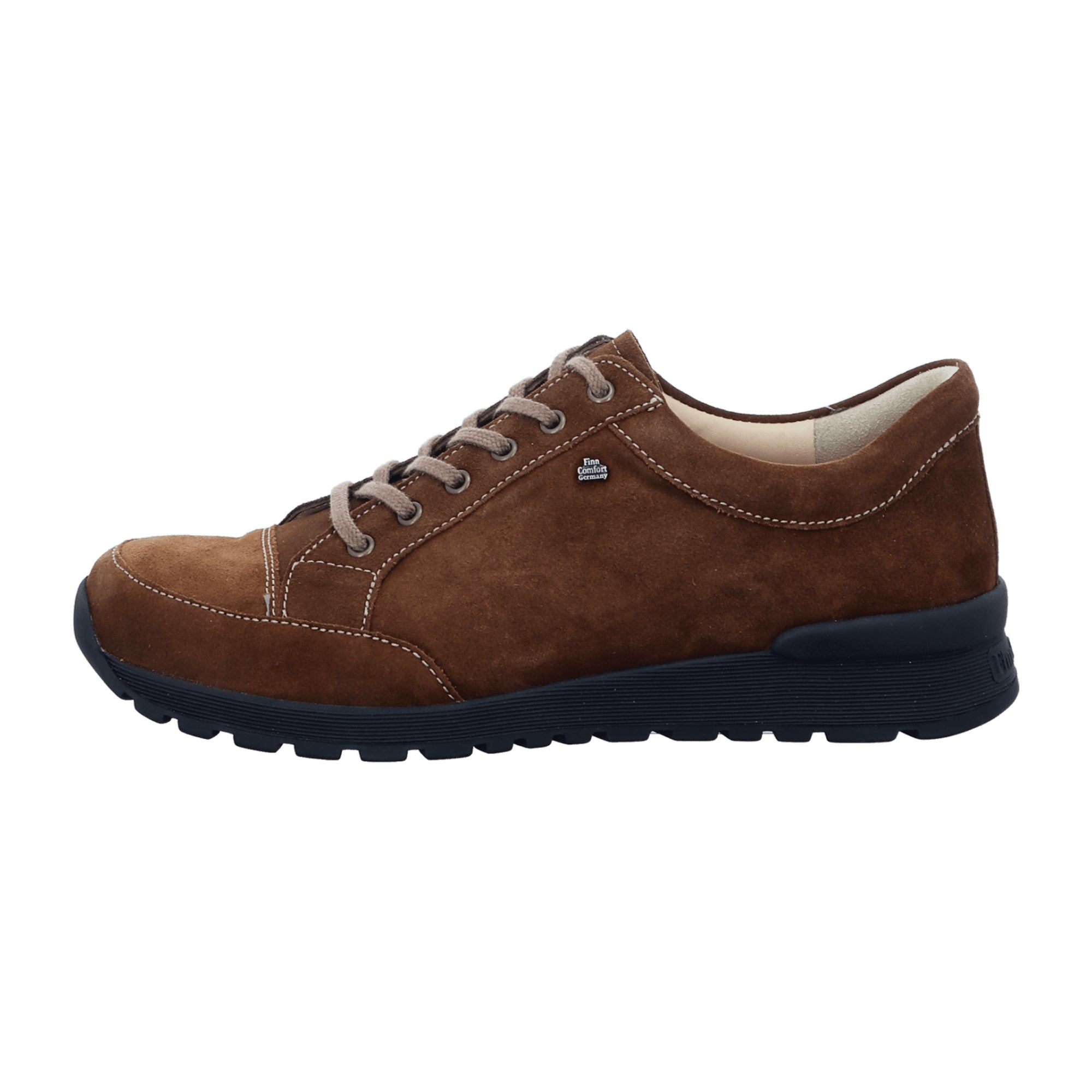 Finn Comfort Andover Men's Shoes, Stylish Brown Leather, Comfortable Fit