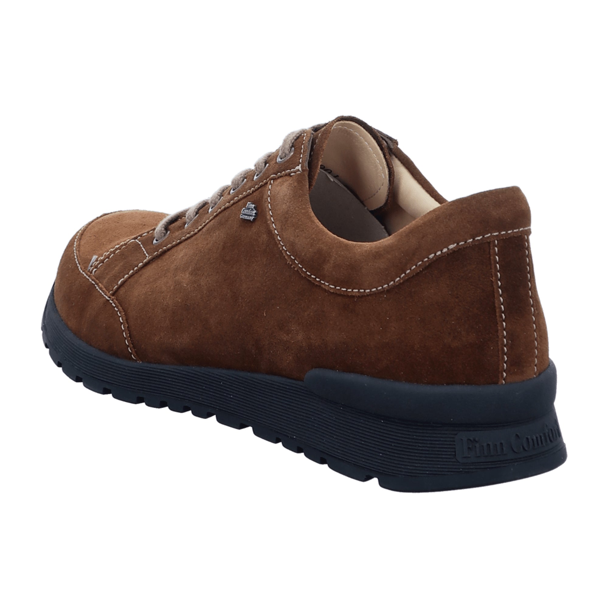 Finn Comfort Andover Men's Shoes, Stylish Brown Leather, Comfortable Fit